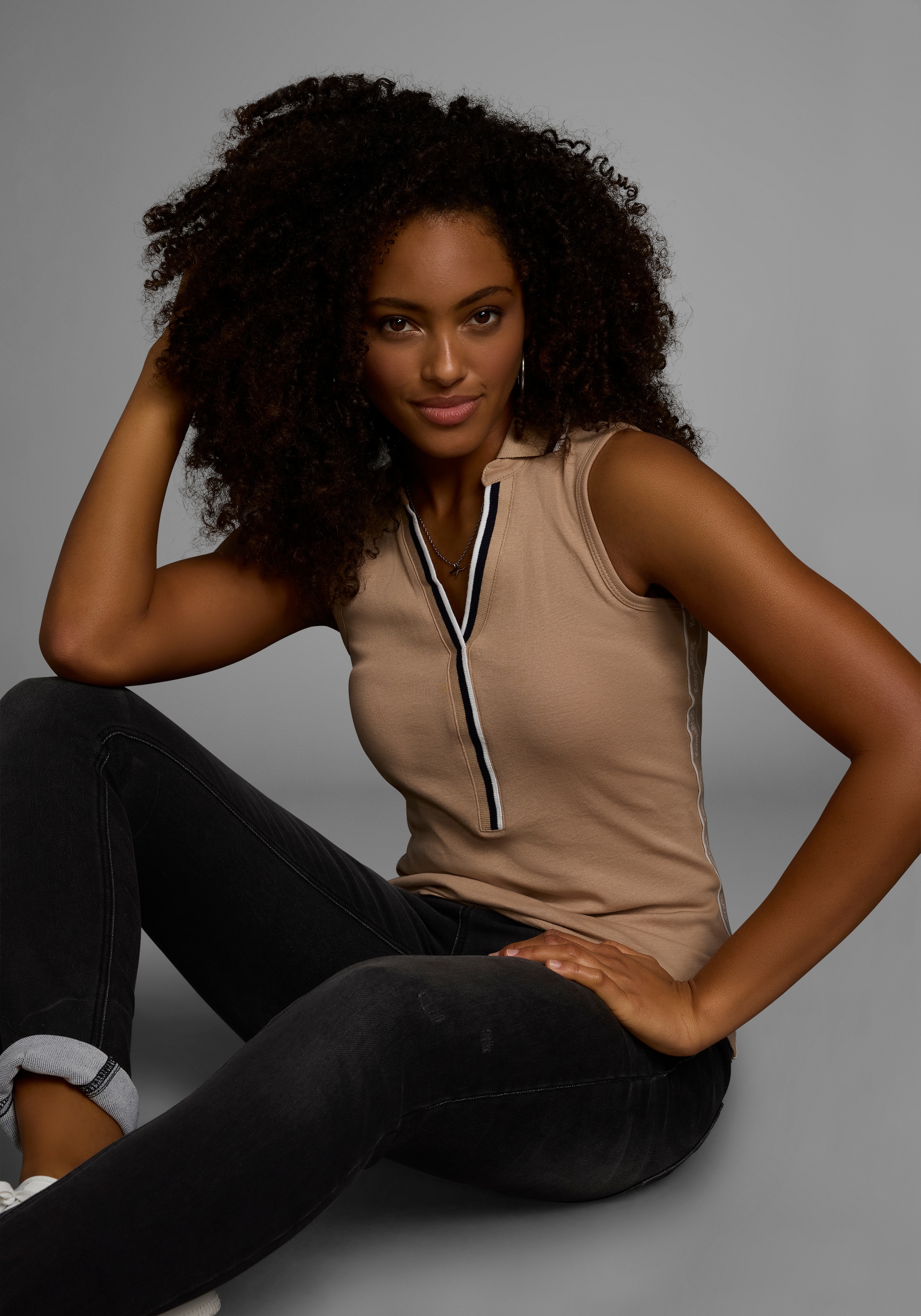 KangaROOS Tanktop, (Packung, 2 tlg.), Tape mit Logobranding seitlich - NEUE KOLLEKTION