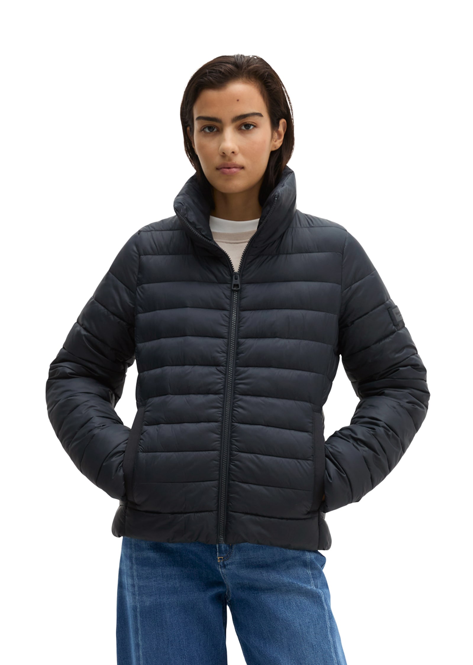 Marc OPolo Outdoorjacke "mit recycelten Materialien" ohne Kapuze
