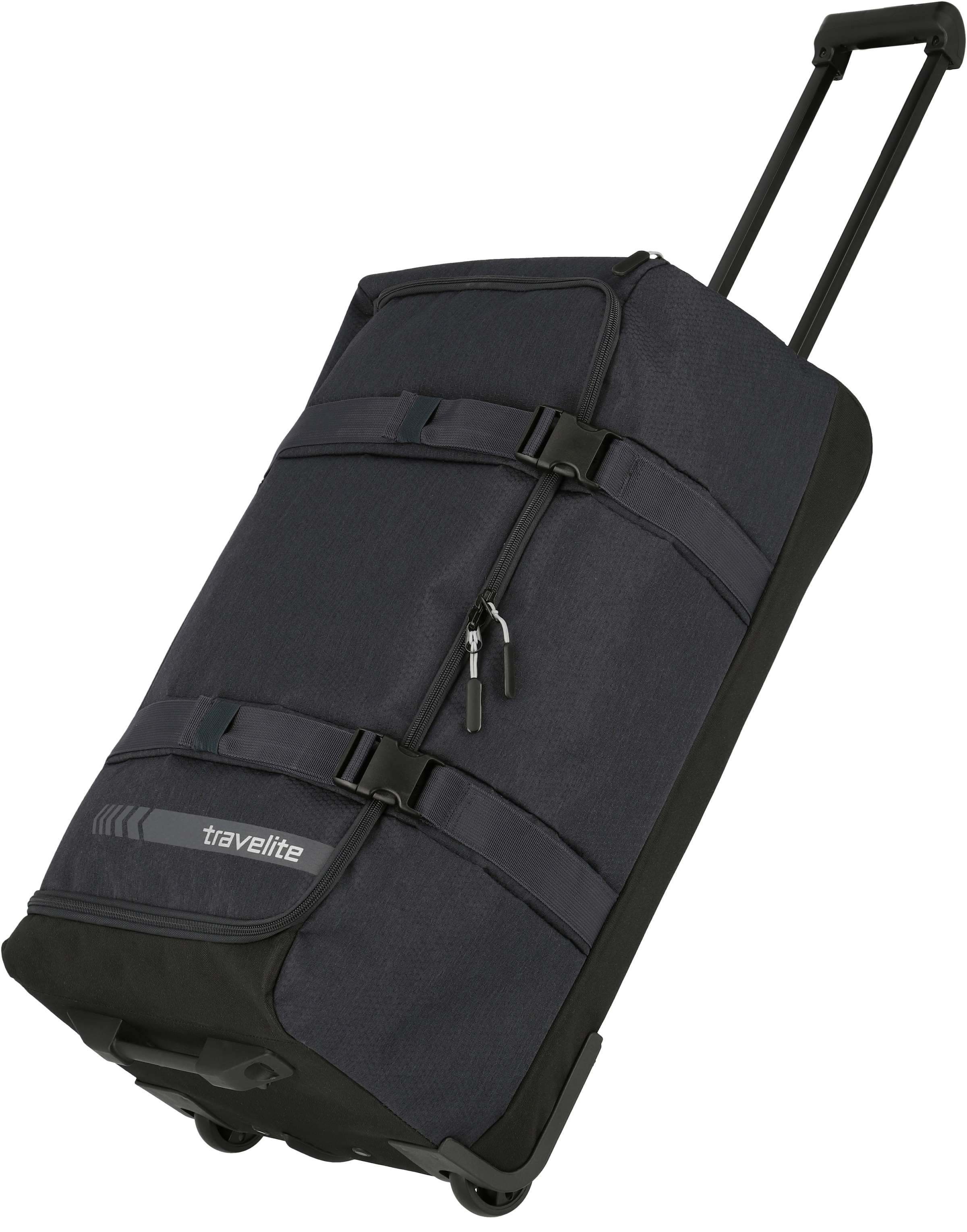 travelite Reisetasche »Kick Off L, 68 cm«, Duffle Bag Reisegepäck Sporttasche Reisebag mit Trolleyfunktion