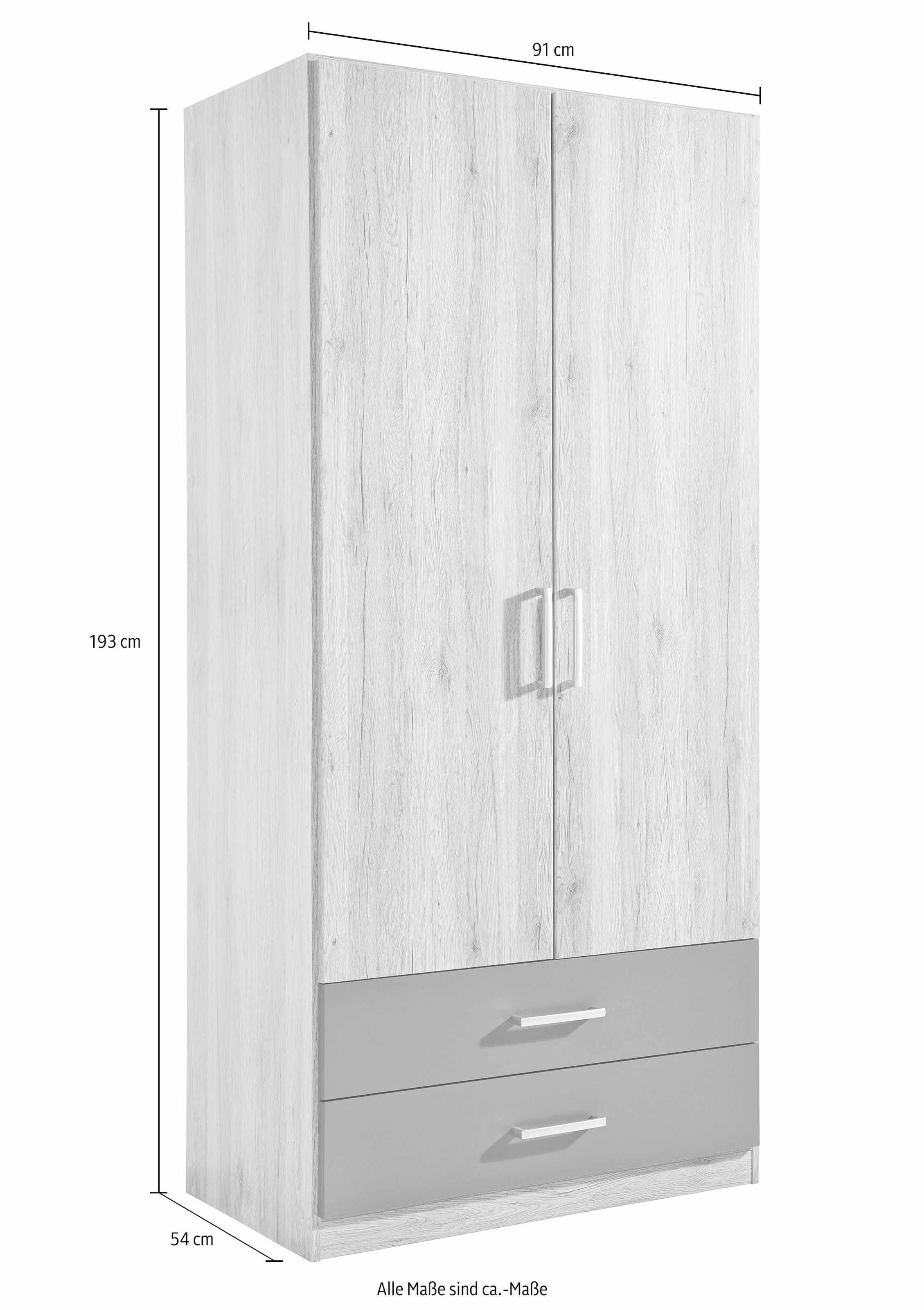 rauch Kleiderschrank »Albero« mit 2 | kaufen online Schubkästen BAUR