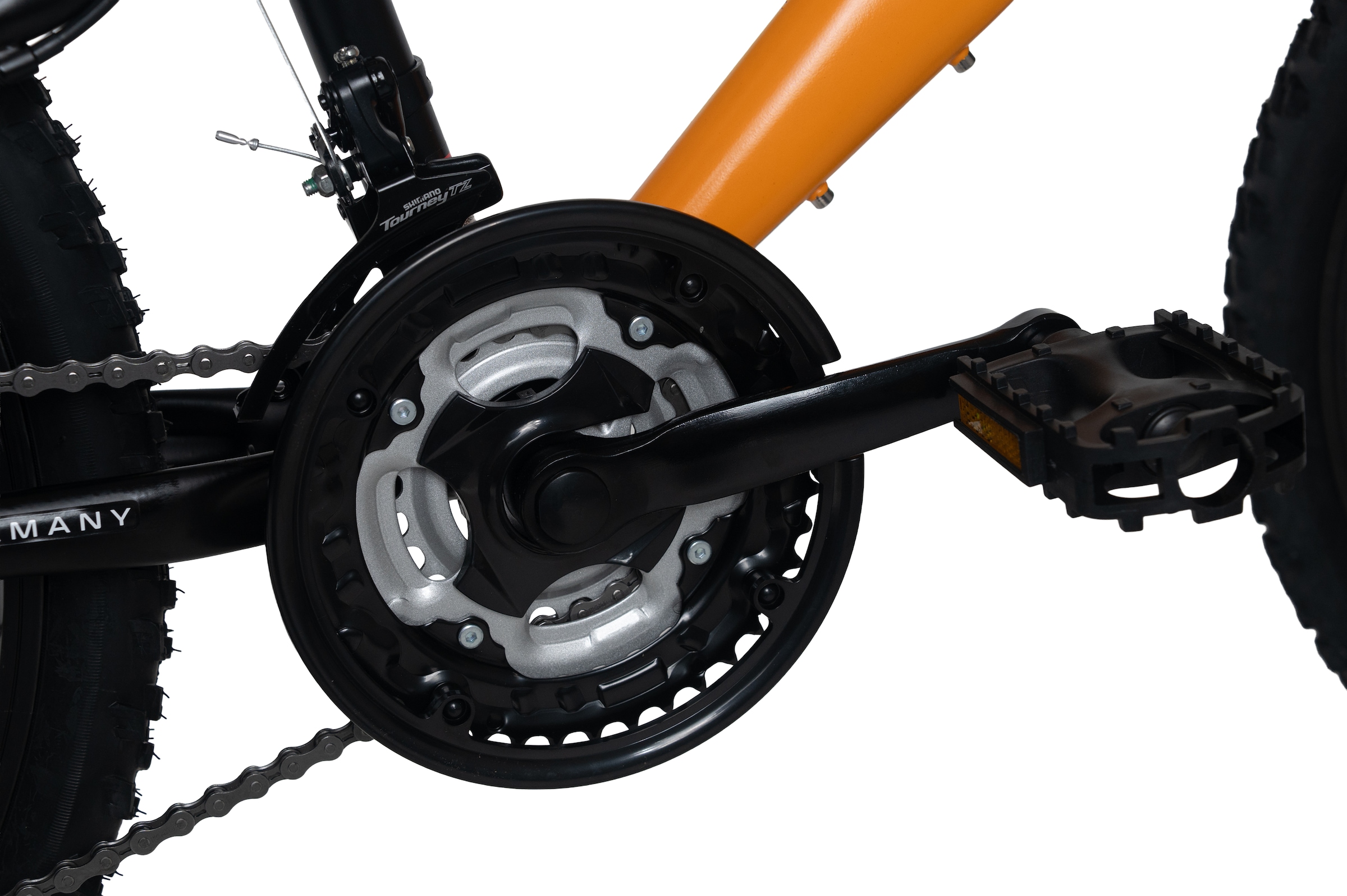 WYLD Jugendfahrrad 18 Gang Shimano Tourney Schaltwerk Kettenschaltung