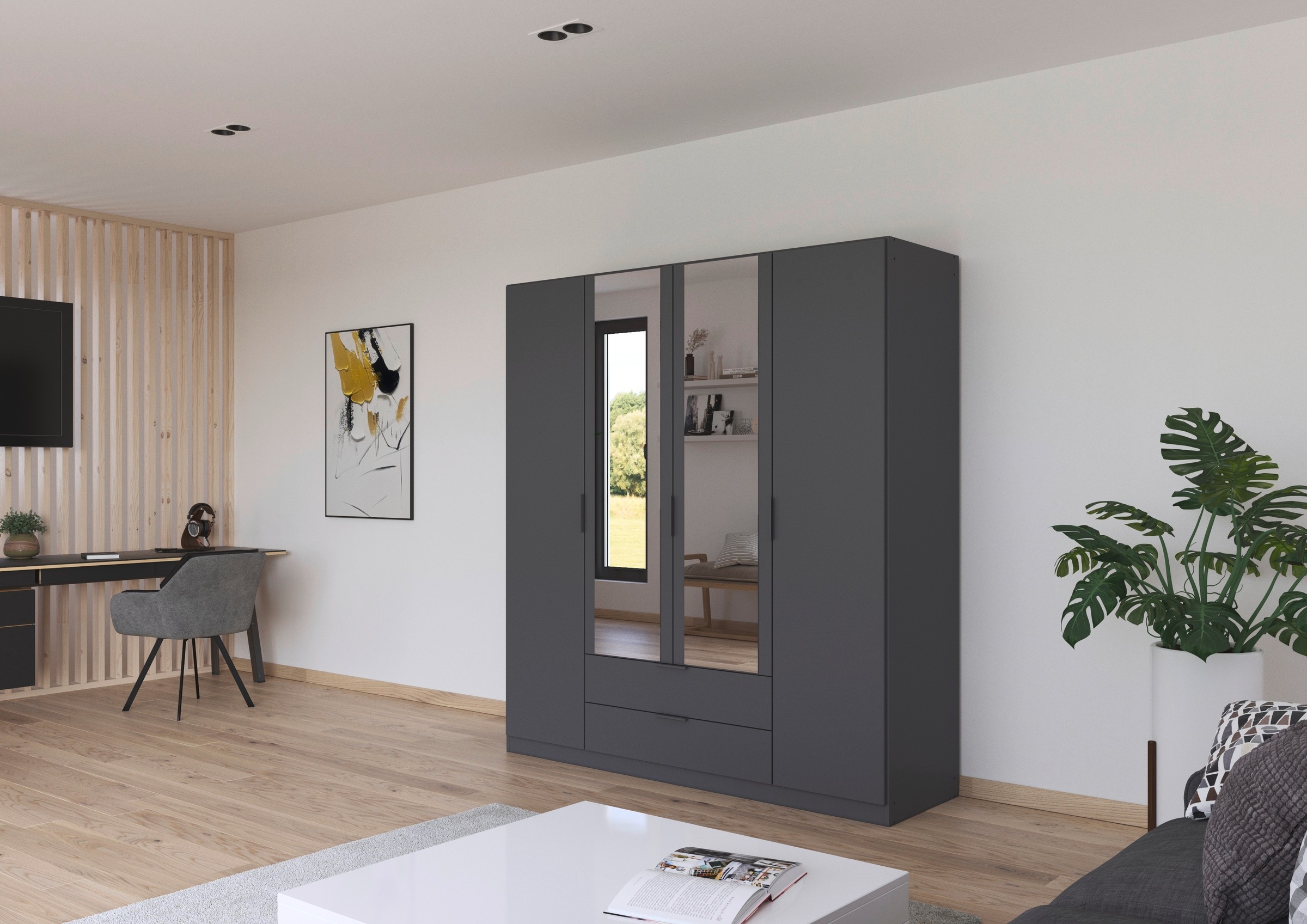 rauch Kleiderschrank "Drehtürenschrank Schrank Garderobe Ankleide Schlafzim günstig online kaufen