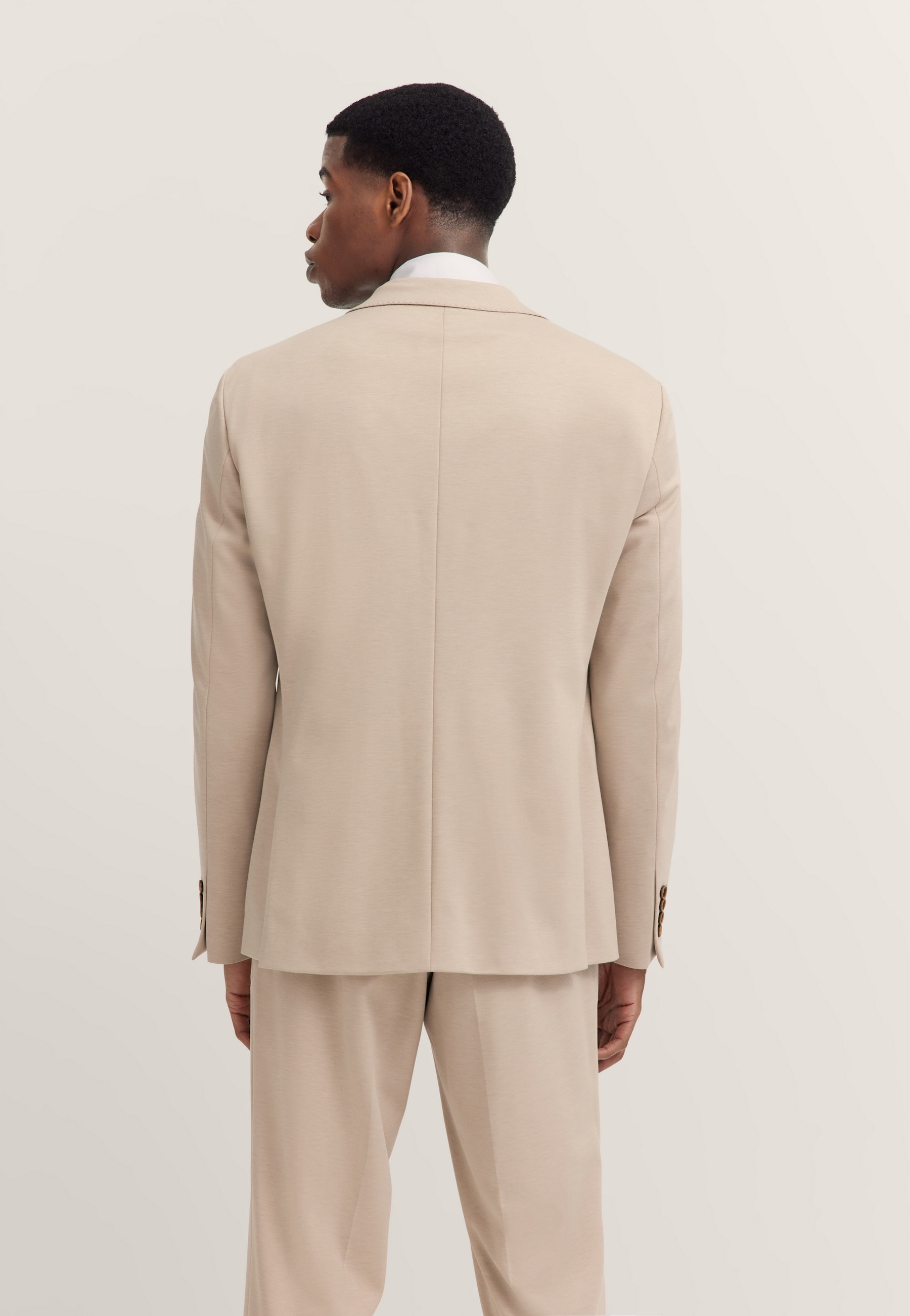 bugatti Anzugsakko »Regular Fit« Jersey-Artikel mit Stretch
