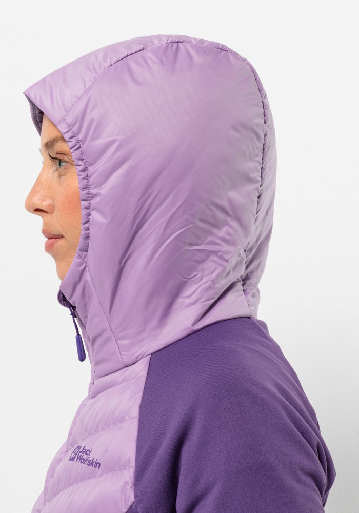 Jack Wolfskin Hybridjacke »ROUTEBURN PRO HYBRID W«, mit Kapuze
