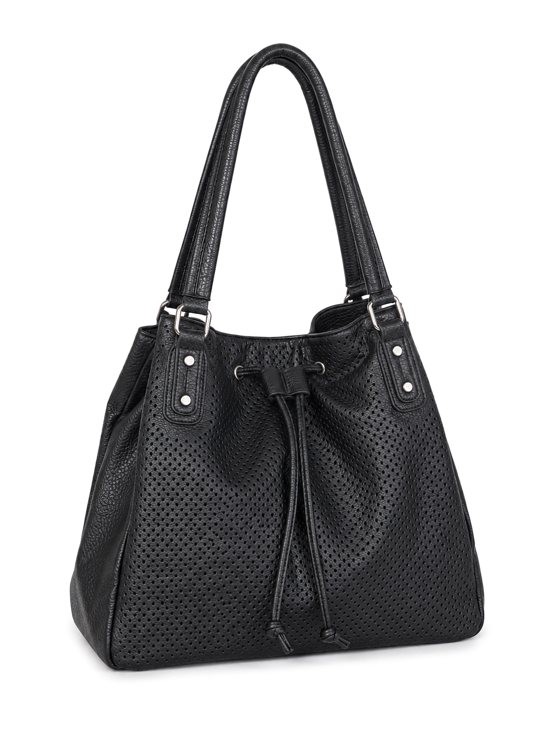 COLLEZIONE ALESSANDRO Schultertasche "Sorrento" aus softem Material, XL-Format