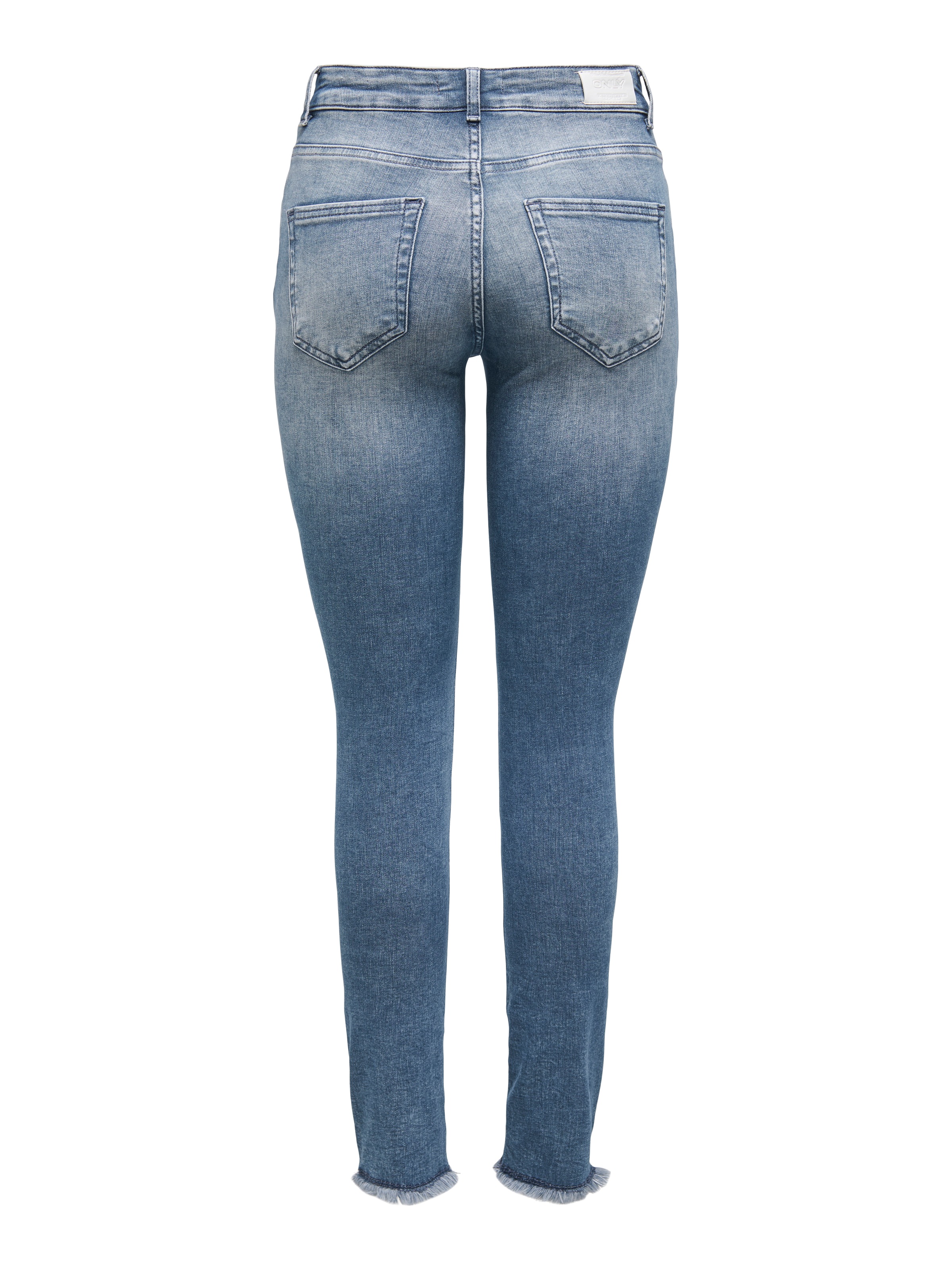 ONLY Skinny-fit-Jeans "ONLBLUSH MID SK ANK RW DNM REA158" günstig online kaufen