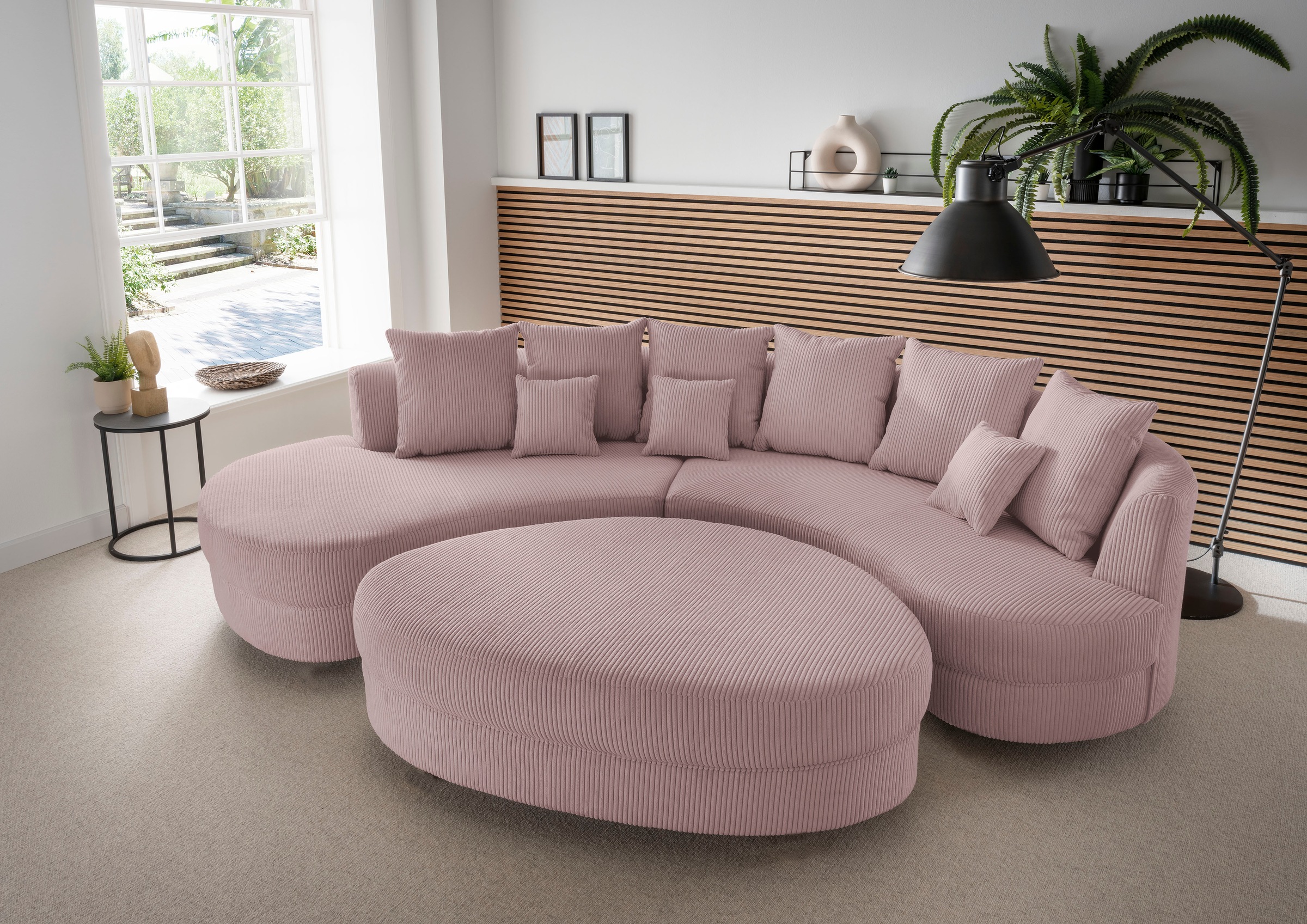 INOSIGN Ecksofa »Limoncello organische Formensprache, L-Form«, ergonomische Form