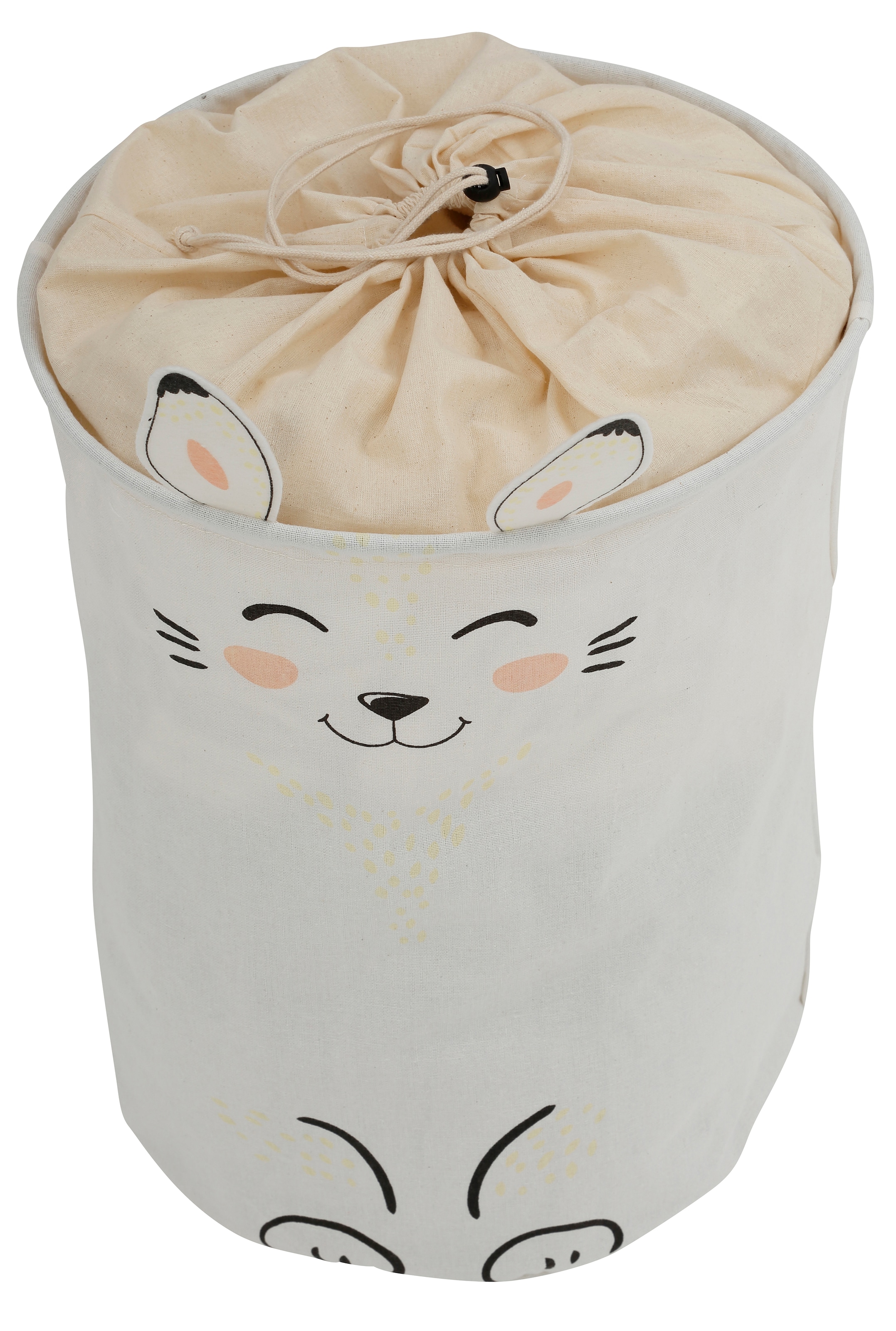 Lüttenhütt Wäschesack »Lovis«, (1 St.), mit Hasen-Motiv, Höhe ca. 50 cm
