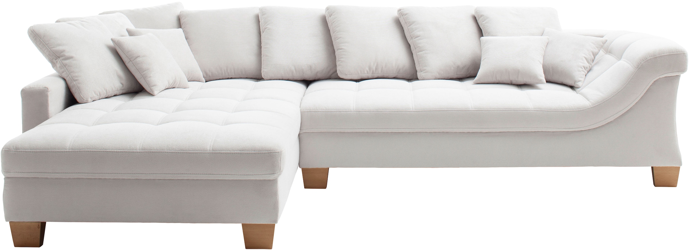 Mr. Couch Ecksofa "Bologna, L-Form, mit Kaltschaum", bis 140 kg pro Sitzpla günstig online kaufen
