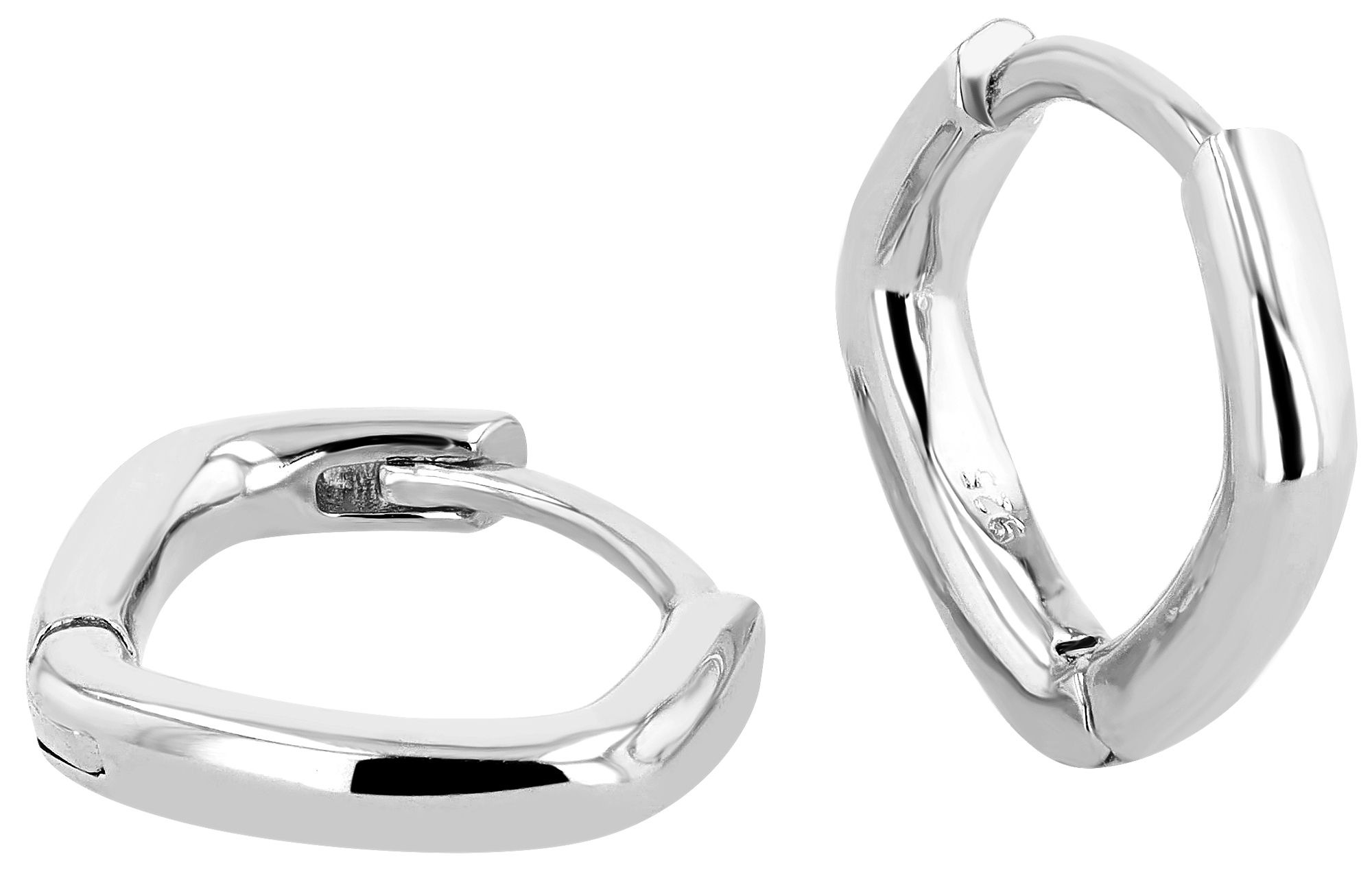 Adelia´s Klappcreolen "Damen Ohrringe – Klappcreole aus 925 Silber" Zum Ver günstig online kaufen