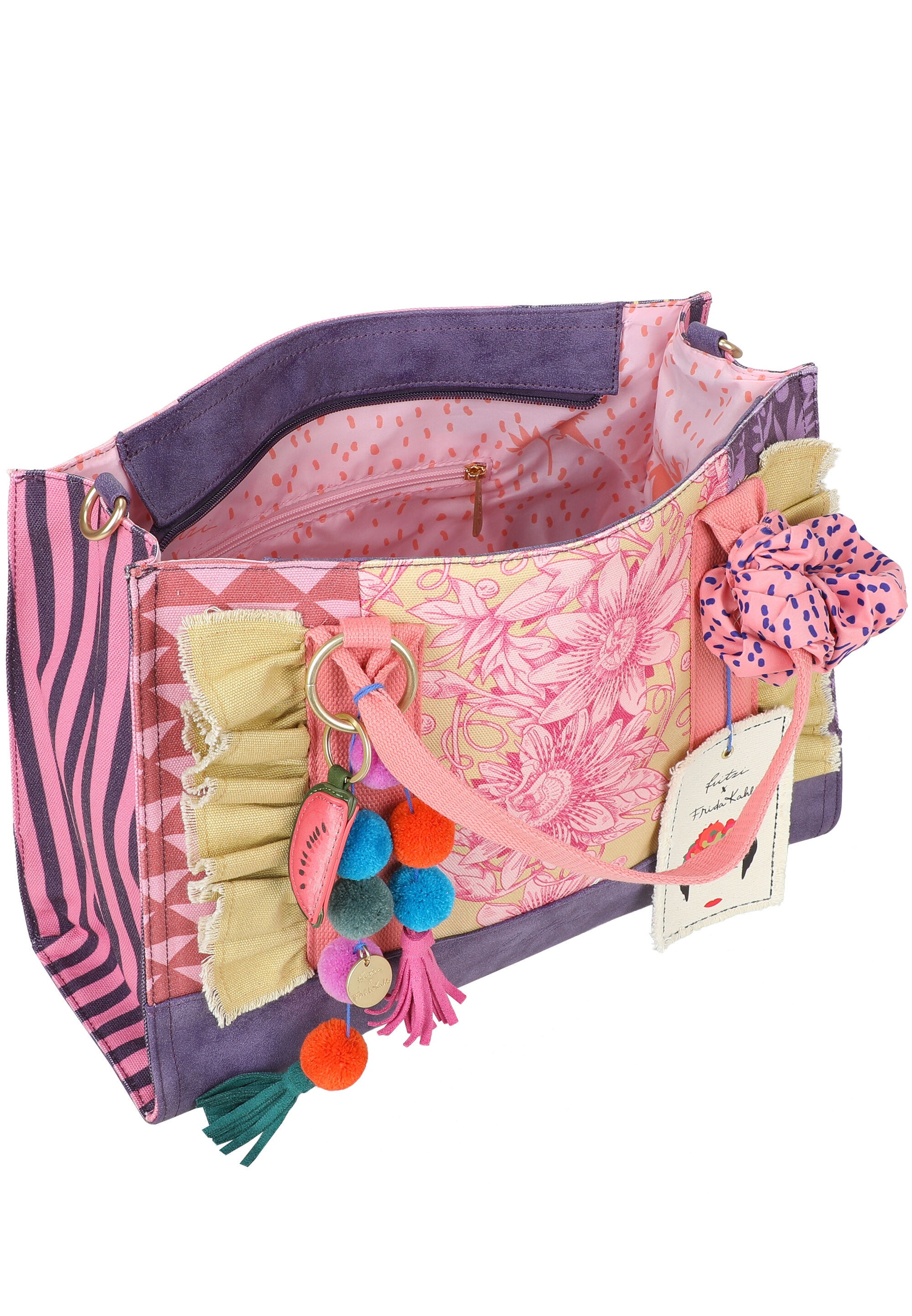 Fritzi aus Preußen Shopper »Fritzi x Frida Kahlo« im Patchwork-Look