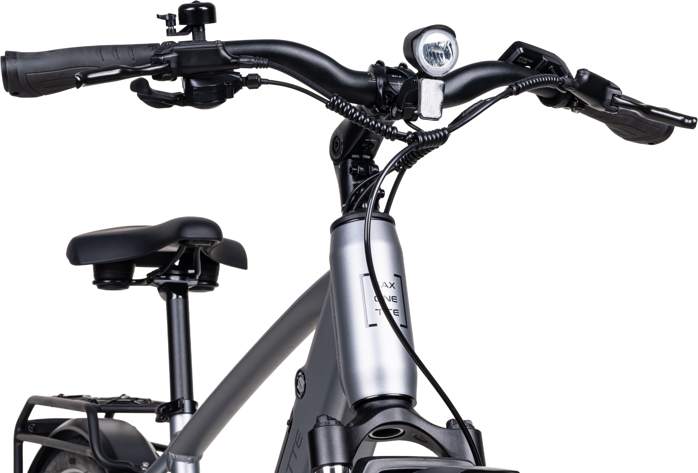 SAXONETTE E-Bike »SAXONETTE X-Road 5.2 E- All Terrain Bikes«, 7 Gang, Shimano, Altus 7 Gänge, Heckmotor 250 W, (Packung), (mit integr. Akku), Elektrofahrrad für Alltag und Einkauf