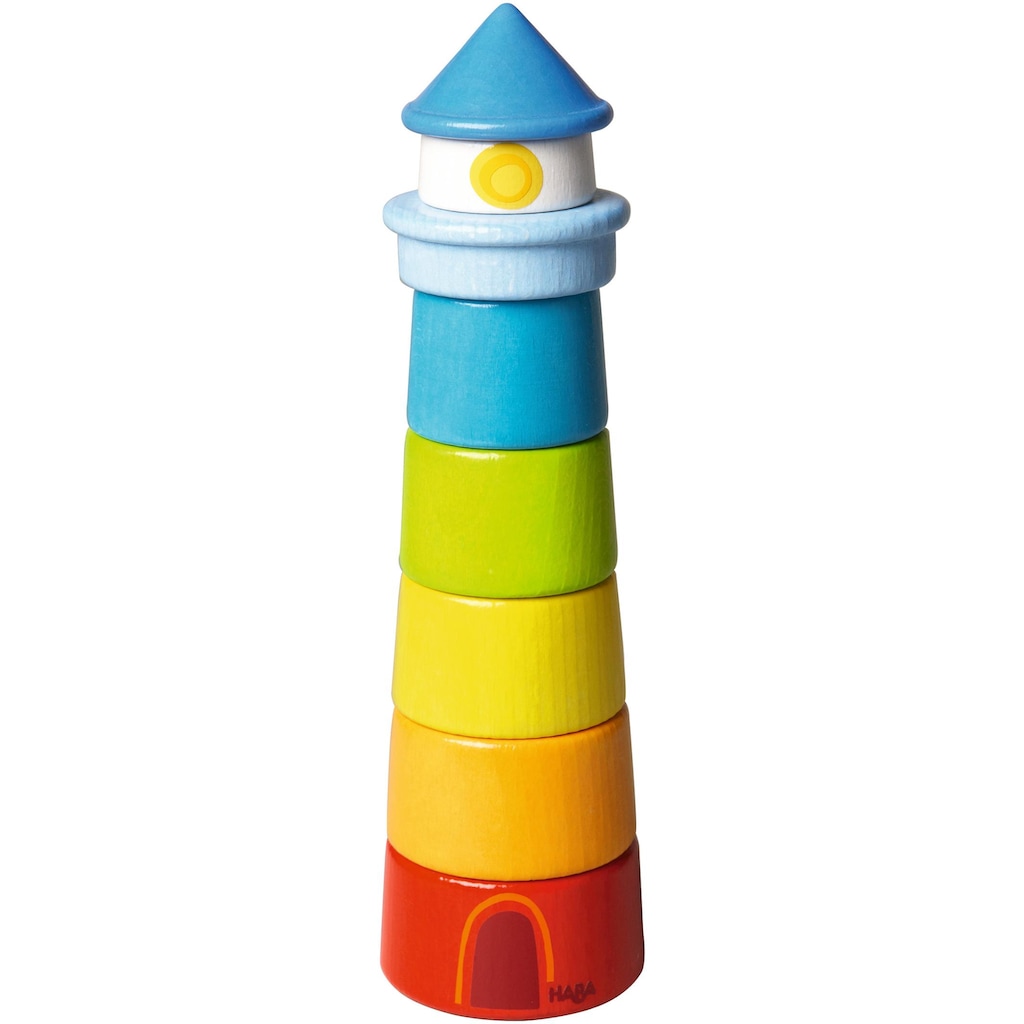 Haba Stapelspielzeug »Leuchtturm«, (7 tlg.)