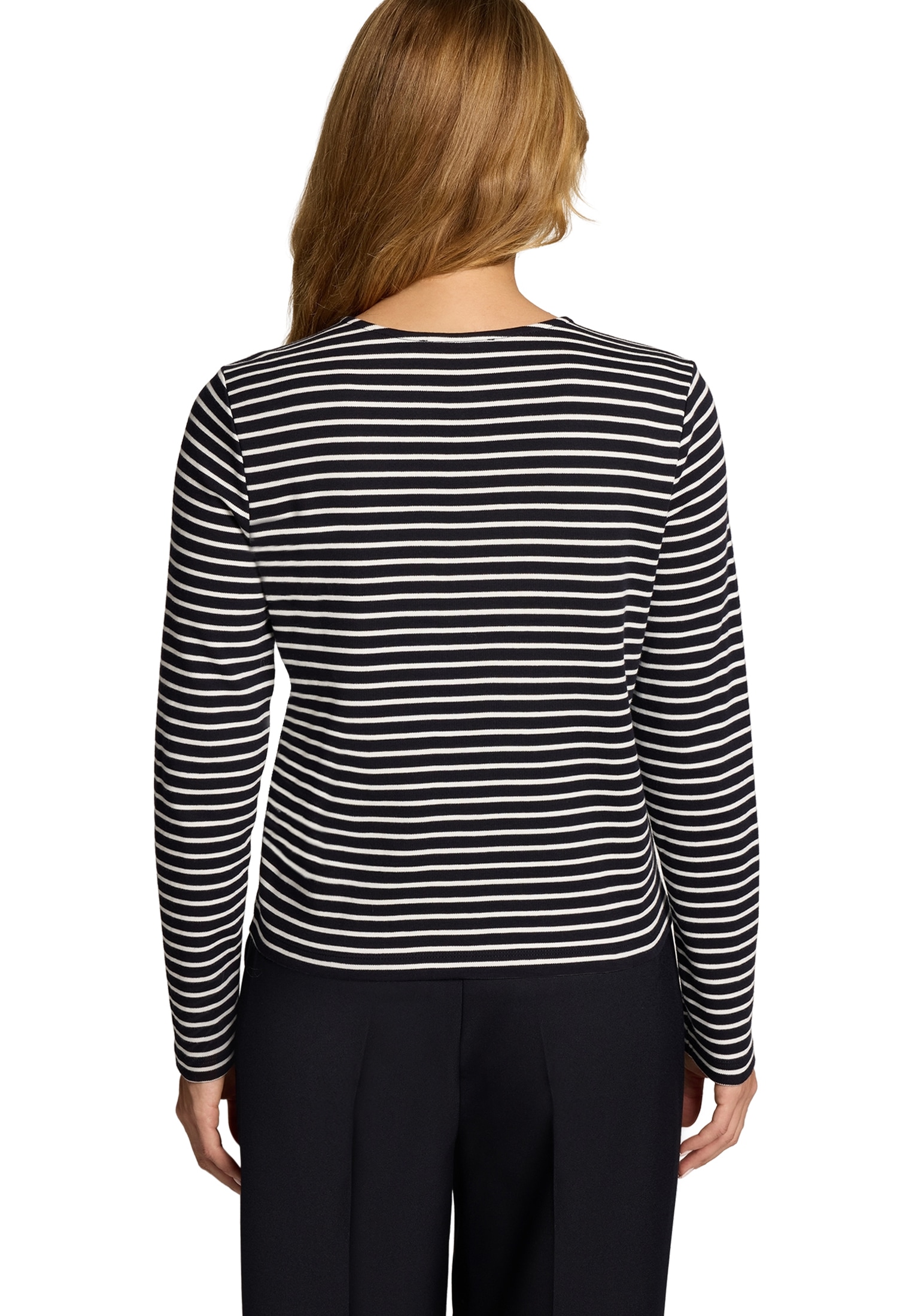 Zero Sweatshirt »Damen mit Knopfleiste«, Knopfleiste
