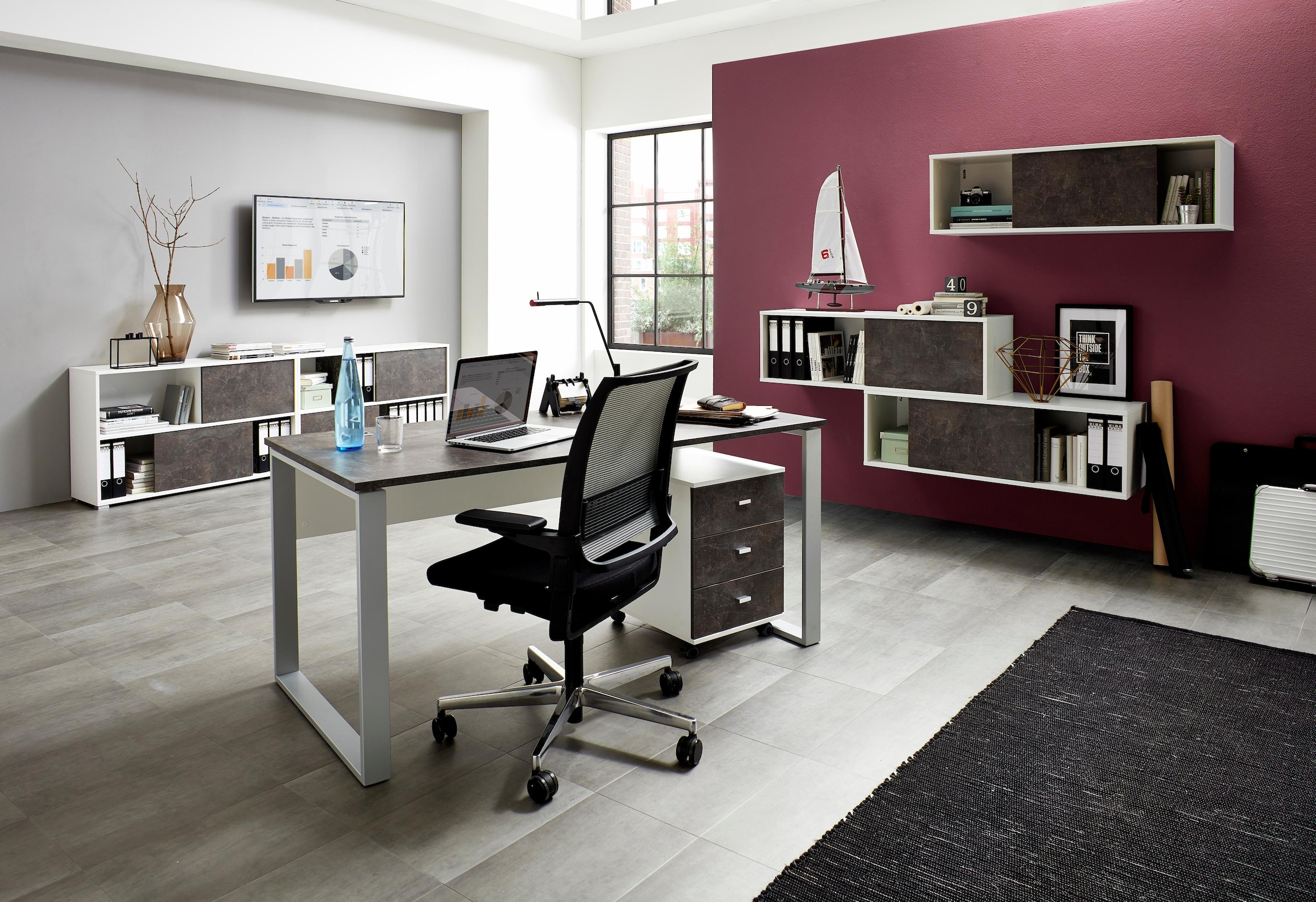 Büro-Set »Altino«, (Set, 2 tlg.)