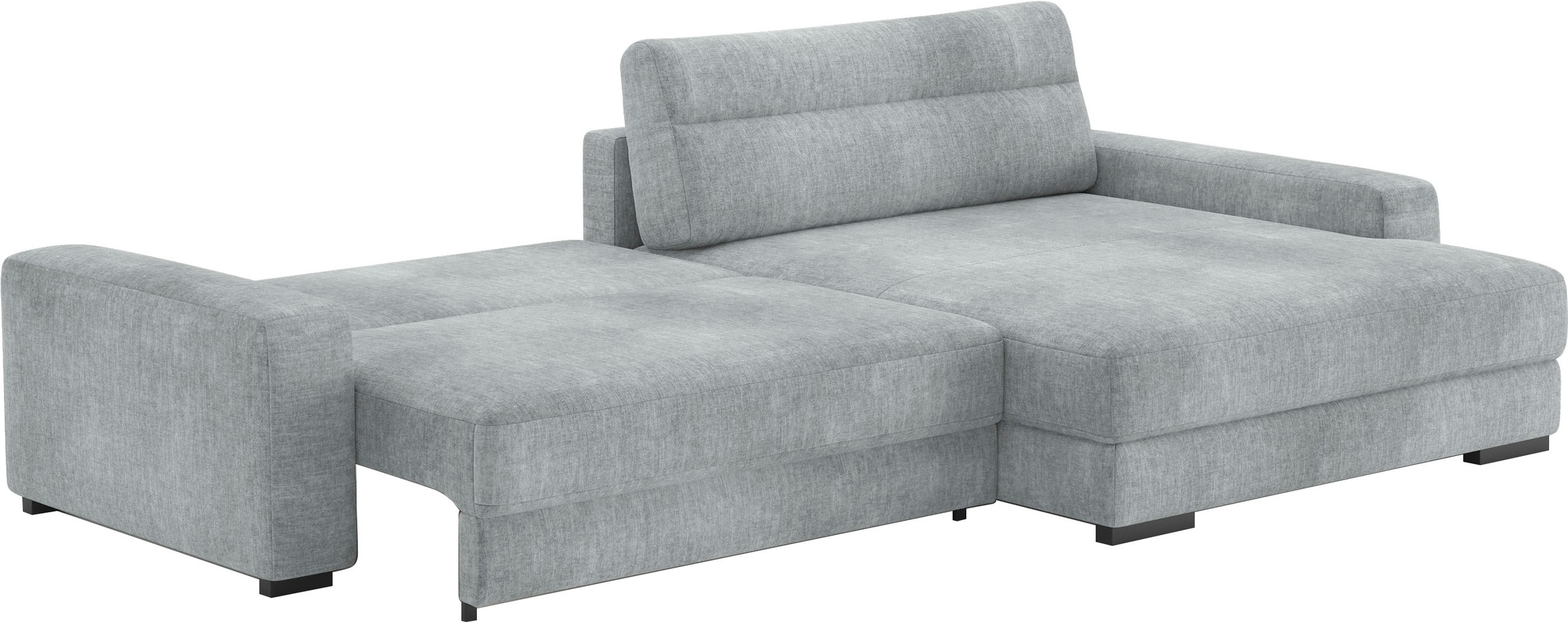 Mr. Couch Ecksofa »Marcello DuraFlex L-Form«, EasyBett, Bettkasten, Kaltschaumpolsterung, bis 140 kg belastbar