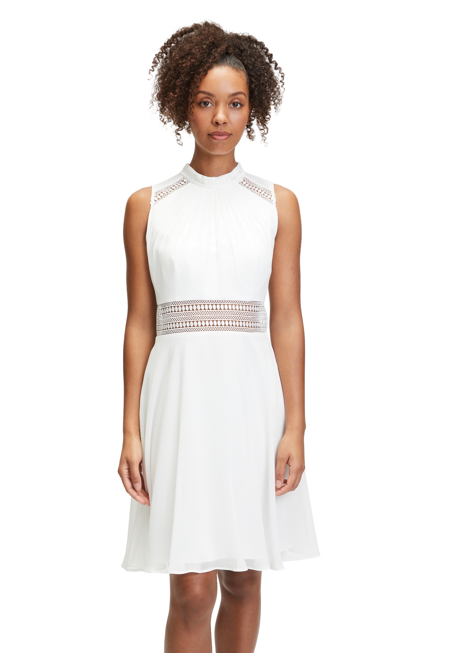 Vera Mont Cocktailkleid "Vera Mont Damen Cocktailkleid mit Spitzeneinsatz", günstig online kaufen