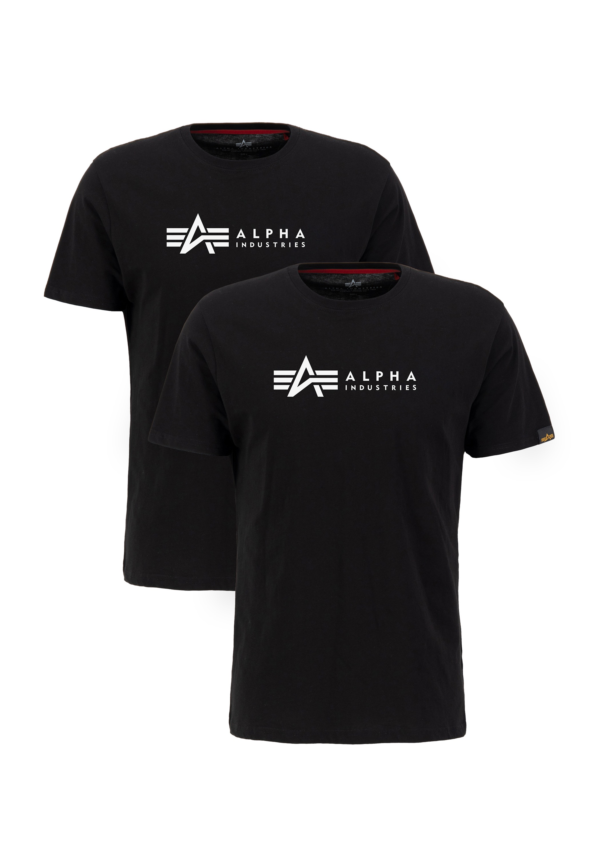 Alpha Industries T-Shirt »Alpha Label T-Shirt 2 Pack«