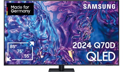 QLED-Fernseher »GQ85Q70DAT«, 214 cm/85 Zoll, 4K Ultra HD, Smart-TV