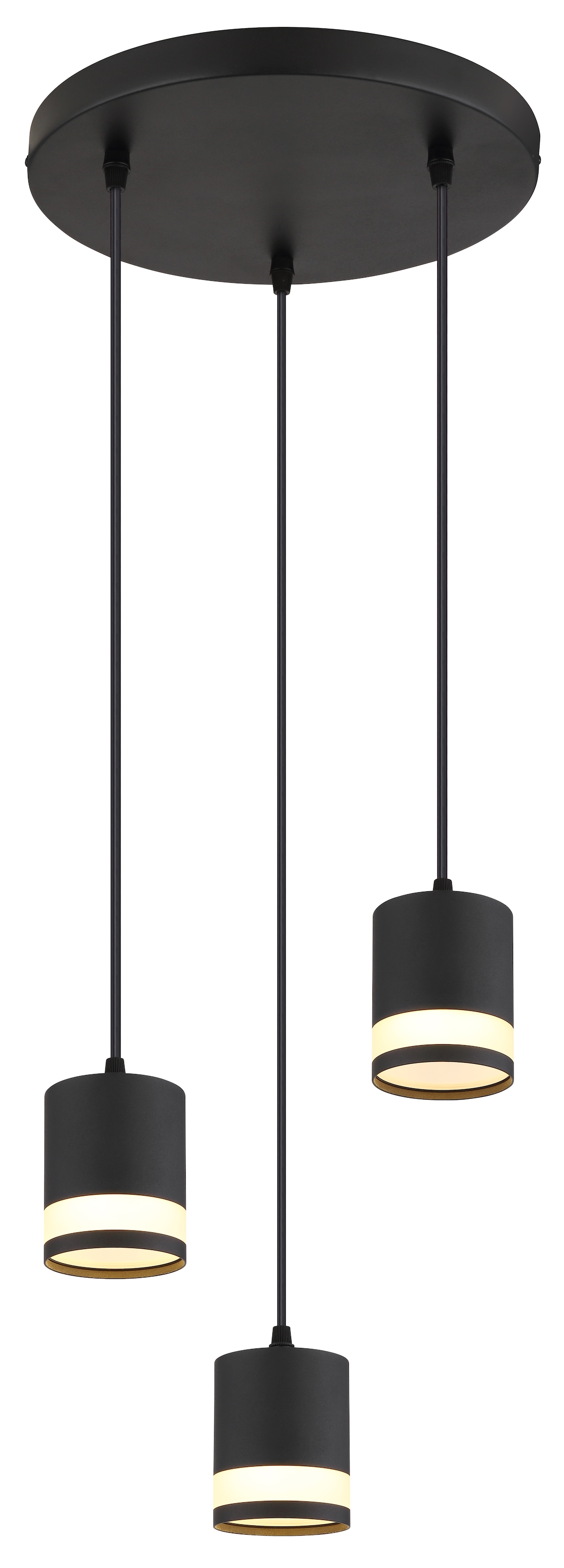 GLOBO LIGHTING Hängeleuchte »LUCERO«, Leuchtmittel GX53 | Leuchtmittel wechselbar, Hängelampe/Pendelleuchte/Esszimmer/Wohnzimmer/Esstisch
