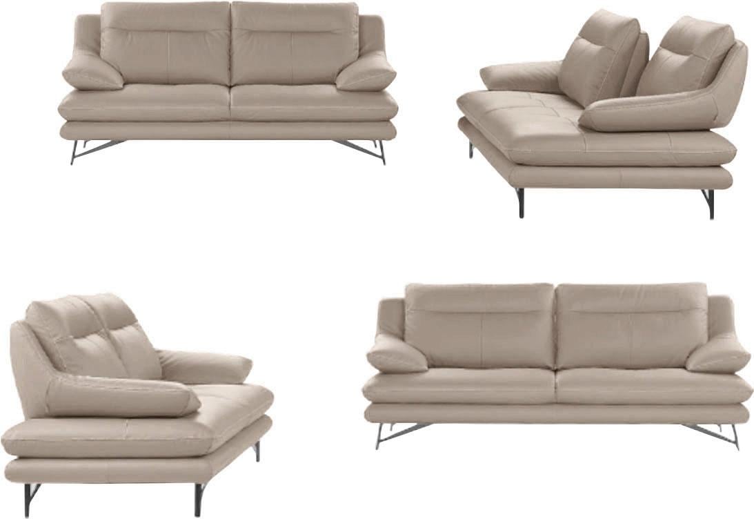 CALIA ITALIA 2,5-Sitzer »Cezanne, italienisches Design trifft erstklassigen Sitzkomfort, Leder«, Edles Designsofa in besonders langlebigen & pflegeleichten Lederarten