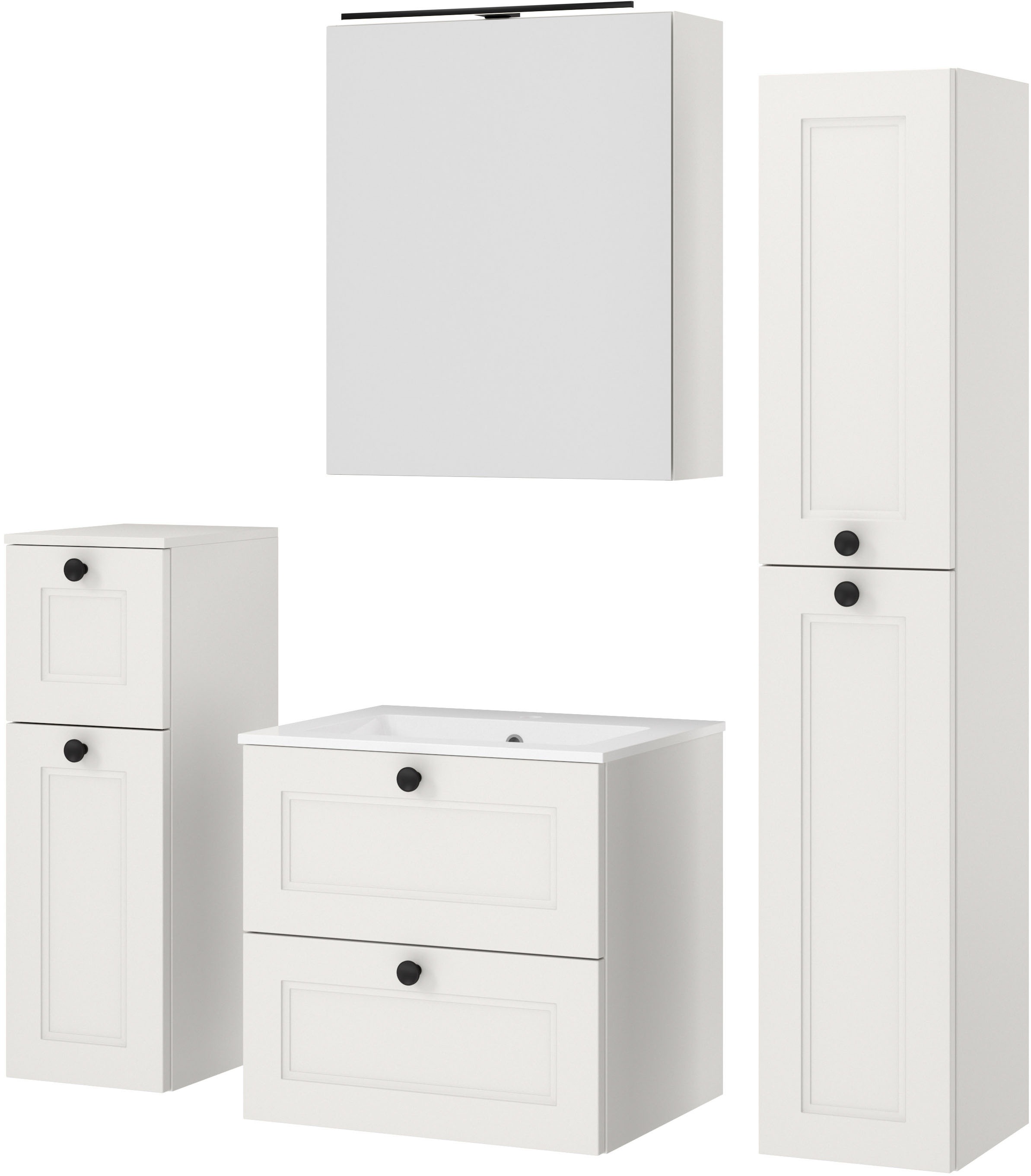 nobilia® Badmöbel-Set »Cascada«