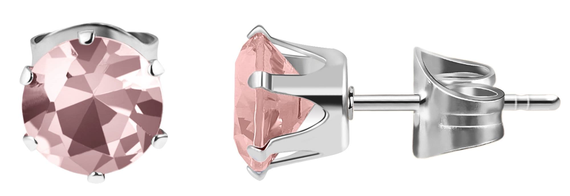 Adelia´s Paar Ohrhänger "Unisex Ohrringe – Ohrstecker aus Edelstahl mit Zir günstig online kaufen