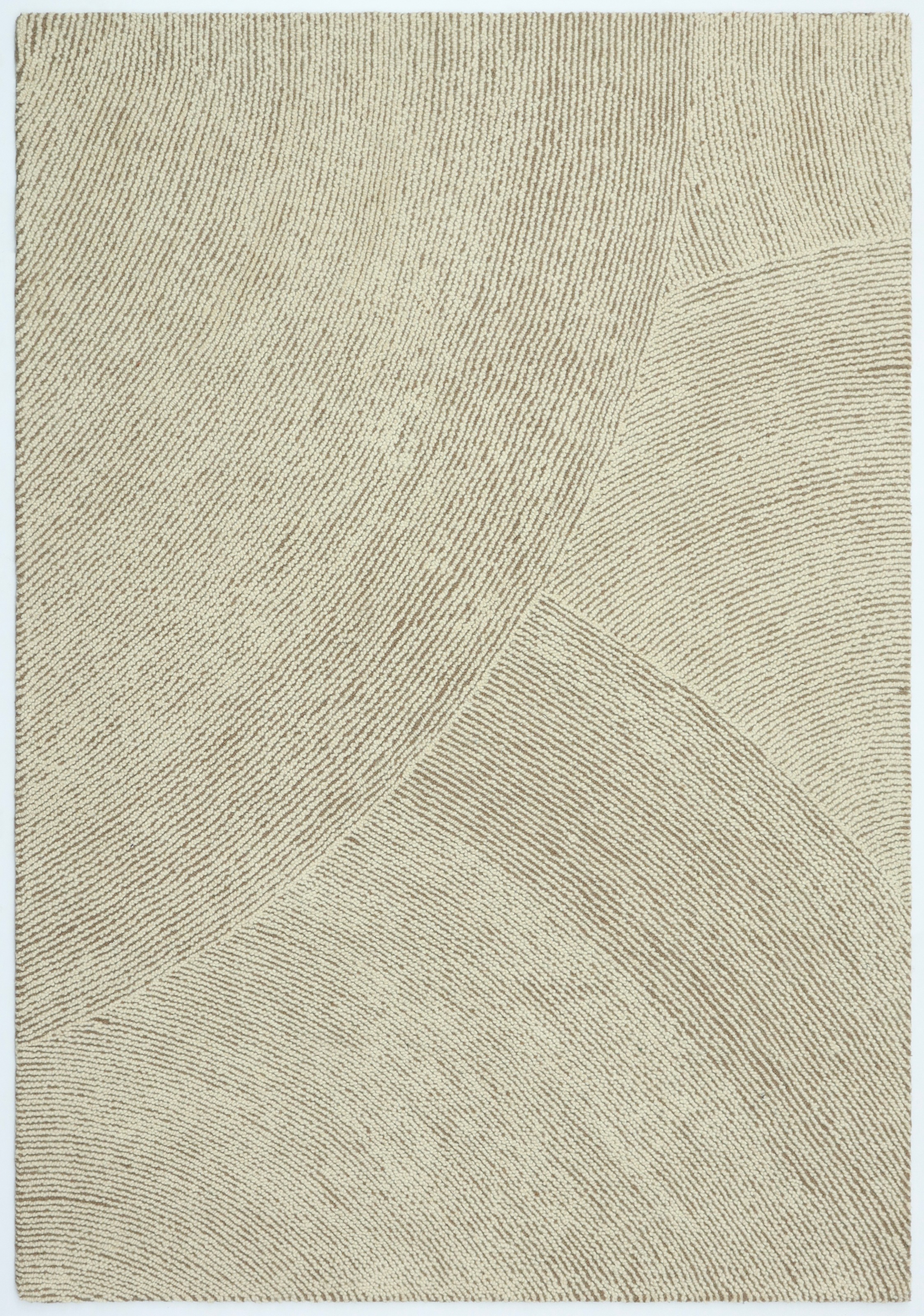 OTTO home Wollteppich »Liviaa, handgewebt, Wolle« rechteckig 18 mm Höhe Zen, Skandi, Hygge, Natur, Wohnzimmer, Schlafzimmer, Esszimmer