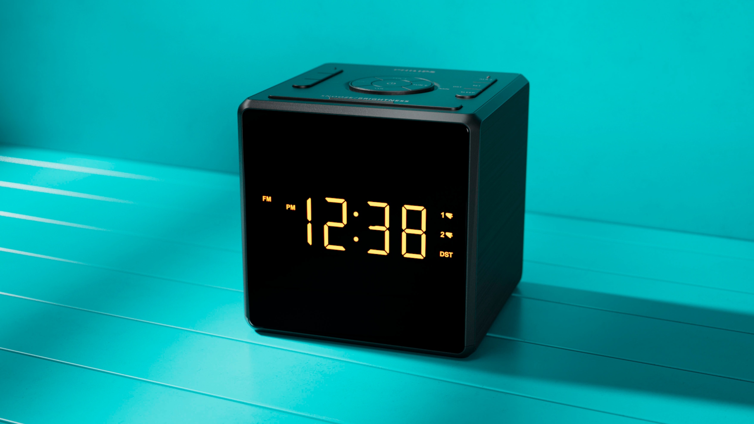 Philips Uhrenradio »TAR4500«, (UKW mit RDS 1,4 W)