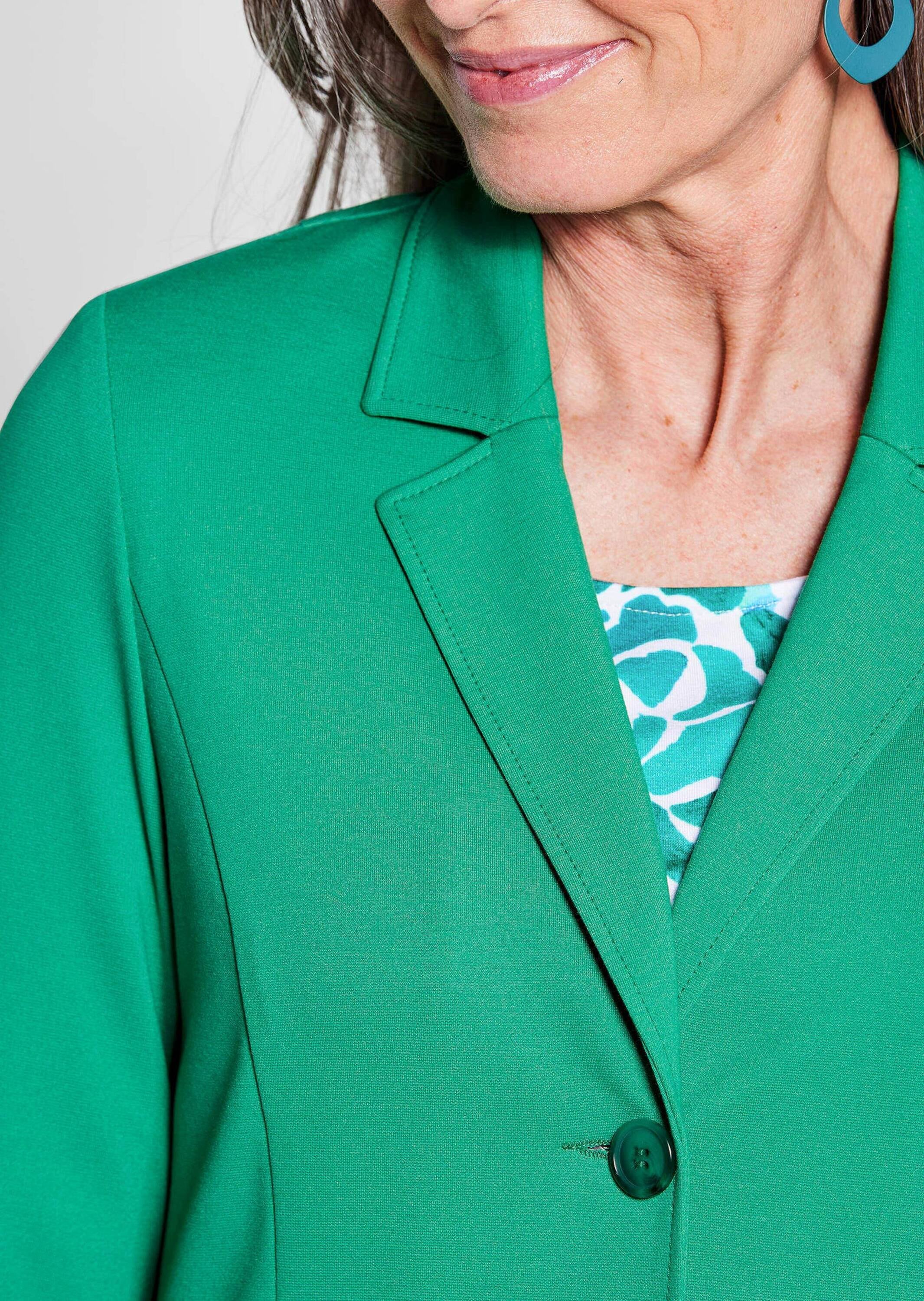 GOLDNER Kurzjacke »Damen elegante Jacke aus Stretchjersey«