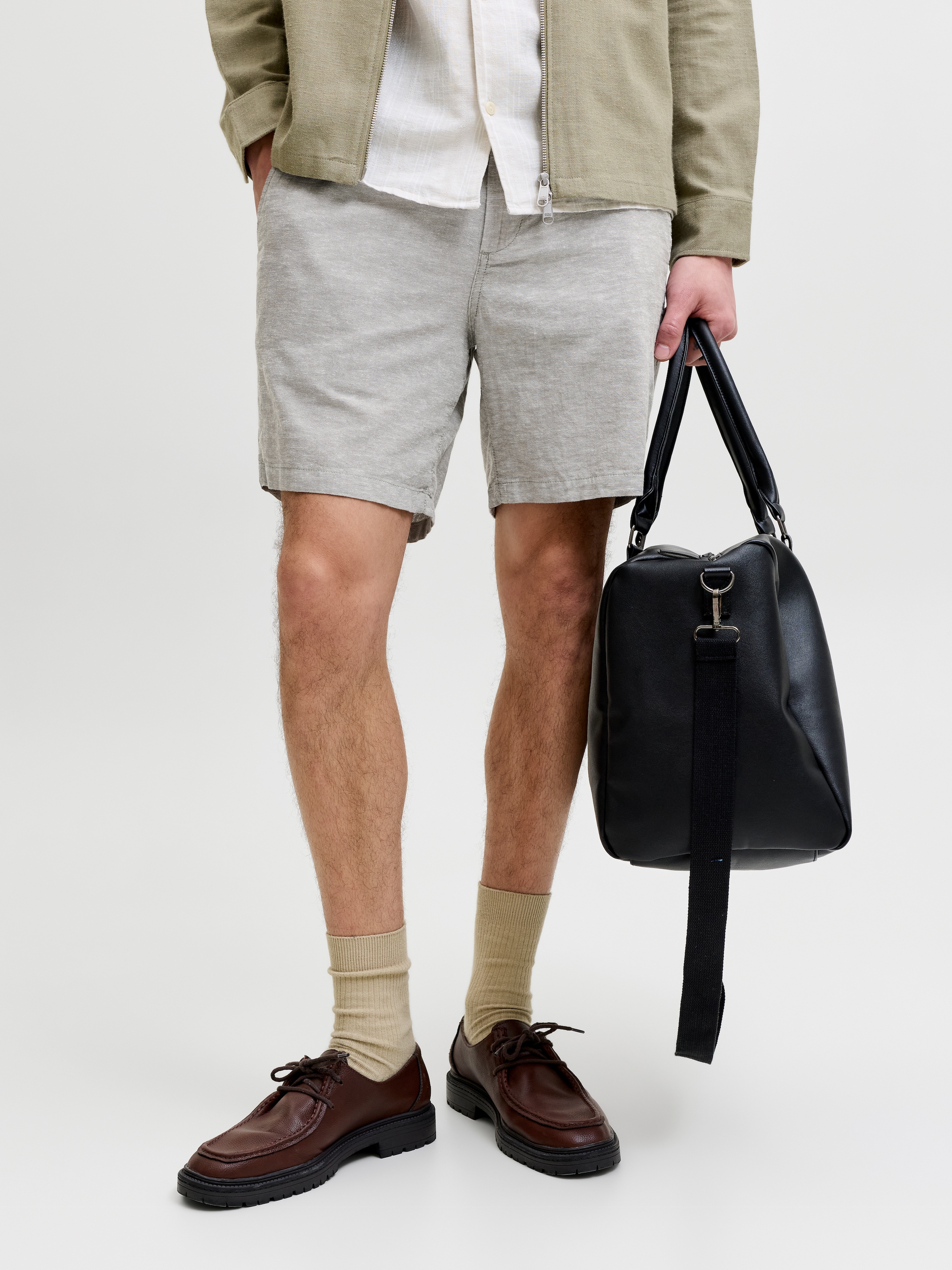 Jack & Jones Chinoshorts "JPSTACE SUMMER SHORT SRT SN" mit praktischen Taschen