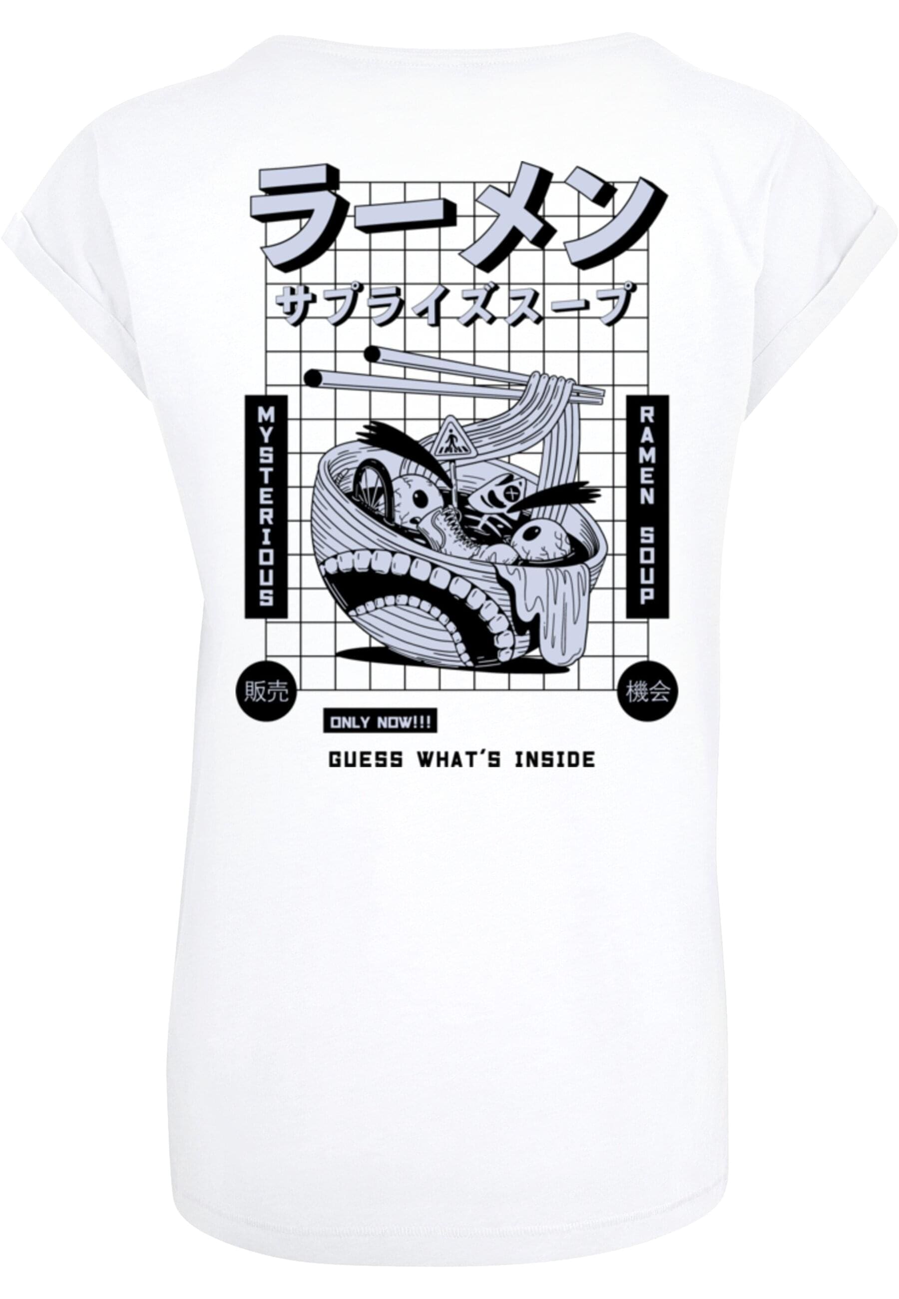 Merchcode T-Shirt »Merchcode Damen Ladies TORC - Ramen Soup T-Shirt«, (1 tlg.)