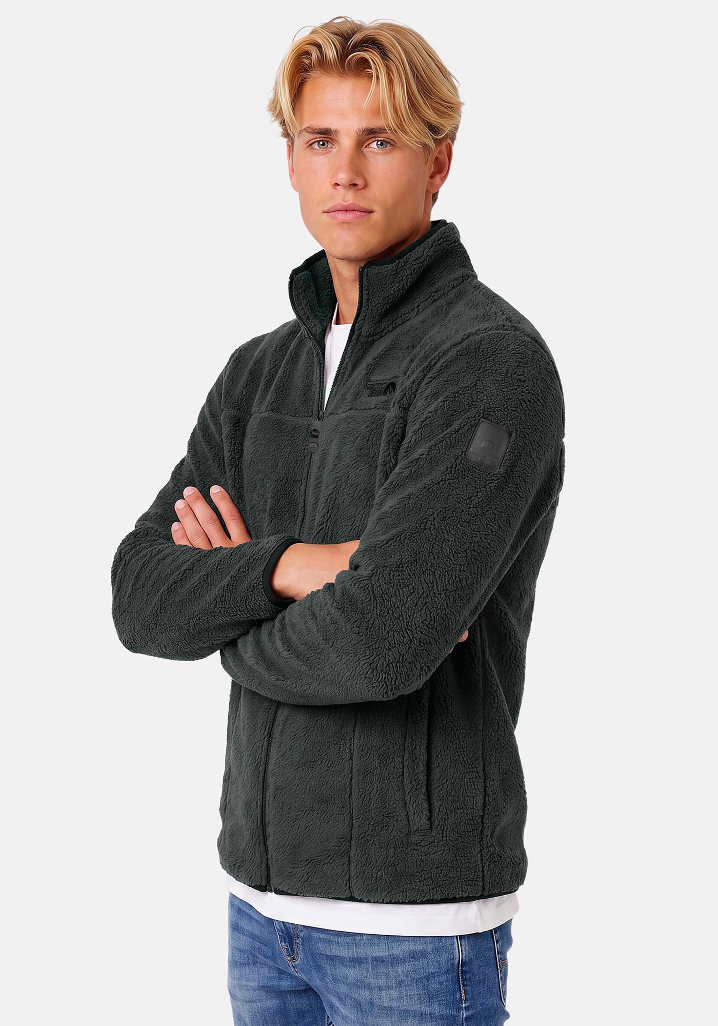 Arctic Seven Fleecejacke »ASWarmy« Aus hochwertigem Sherpa-Fleece