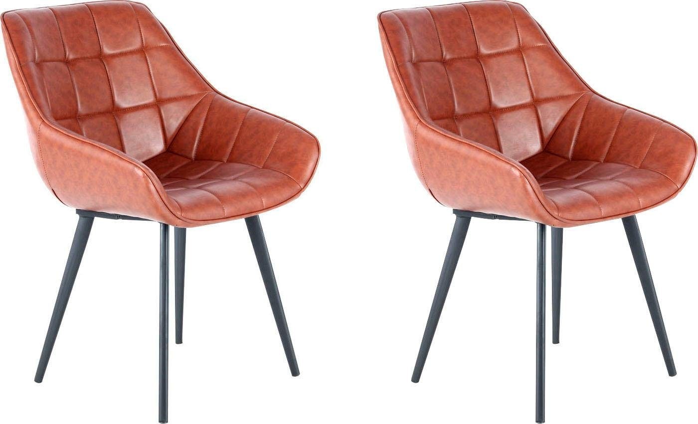 Kayoom Stuhl "Demi 325 2er-Set, Relax-Sessel, unifarbenes Farbgestaltung", günstig online kaufen