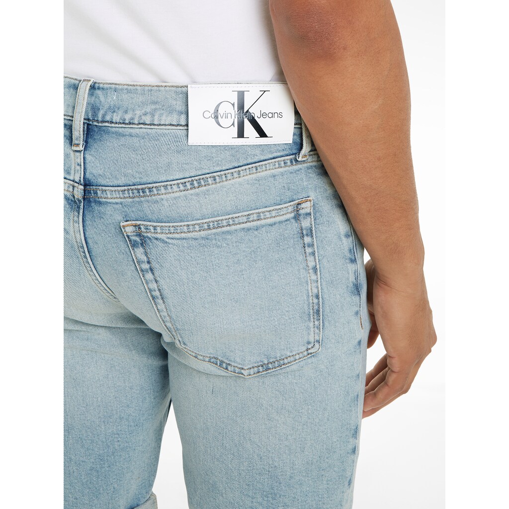 Calvin Klein Jeans Jeansshorts »SLIM SHORT«, in klassischer 5-Pocket-Form