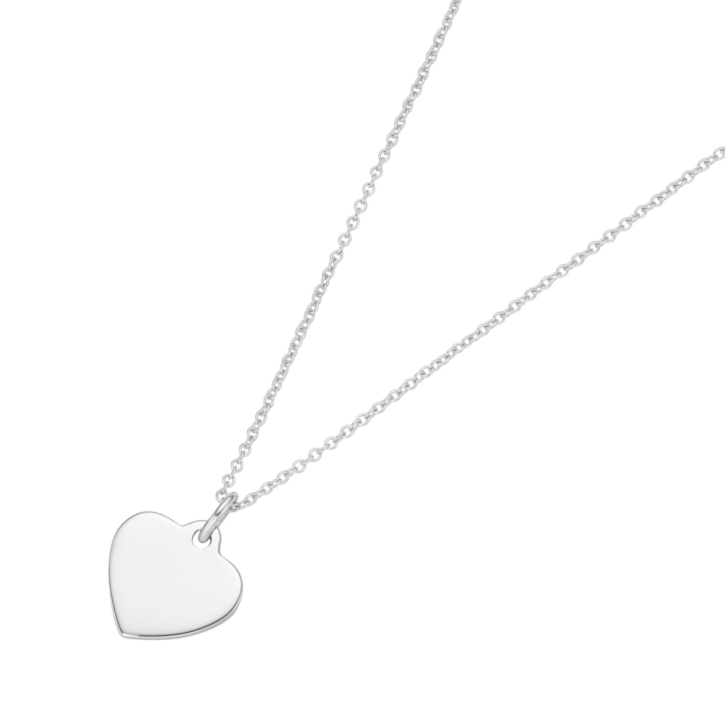 Smart Jewel Kette mit Anhänger »Herz Anhänger, Karte, Silber 925«