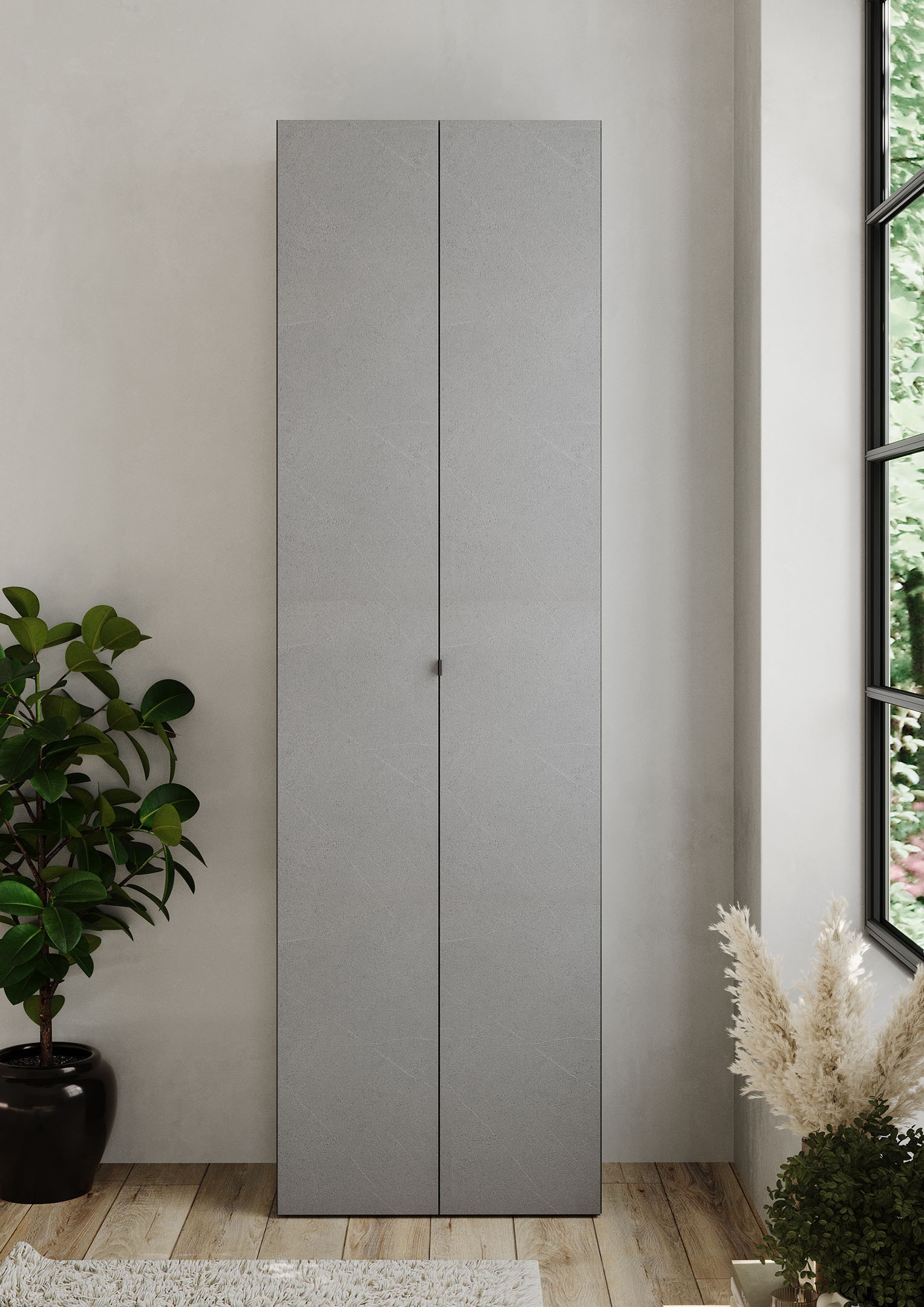 INOSIGN Schuhschrank »Pratiko Breite 63 cm, Höhe 212 cm, Schuhregal mit 11 Ebenen,«, Schuhkommode, 2 Türen, Platz für bis zu 27 Paar Schuhe