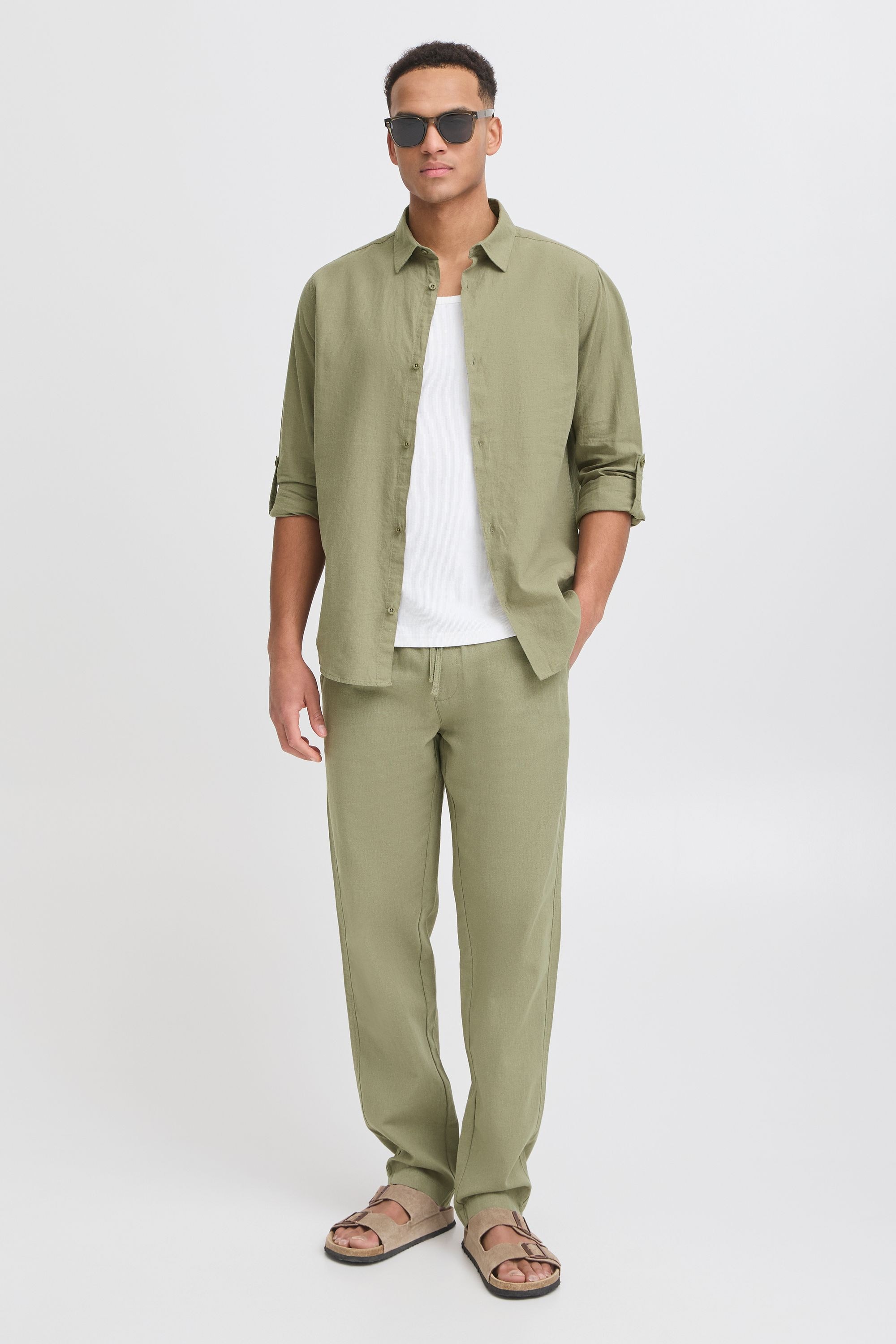 Indicode Leinenhose »Leinenhose IDPassol«