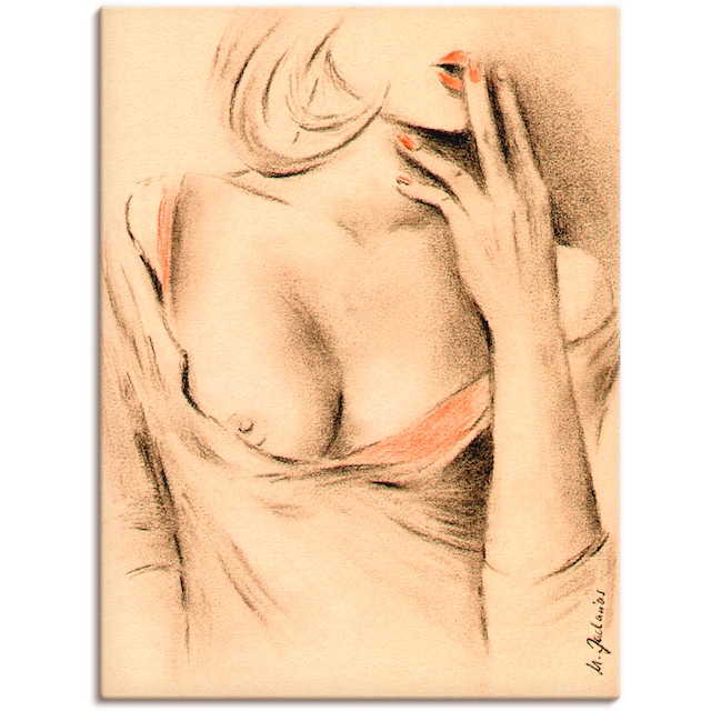 Artland Wandbild »Aphrodite der Moderne«, Frau, (1 St.), als Alubild,  Leinwandbild, Wandaufkleber oder Poster in versch. Größen kaufen | BAUR