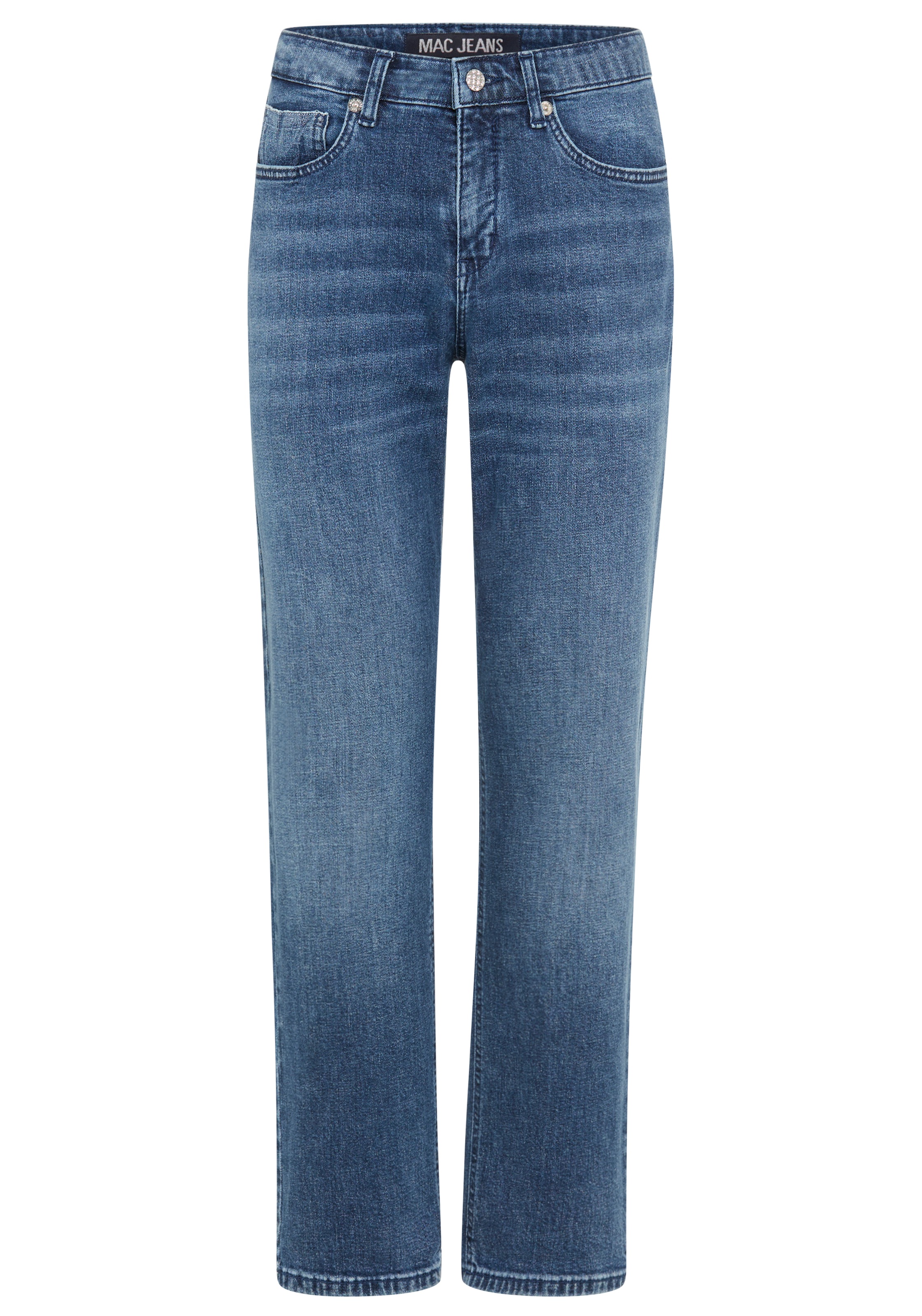 MAC Straight Rabbit 5-Pocket Jeans Mid Blue 46 3