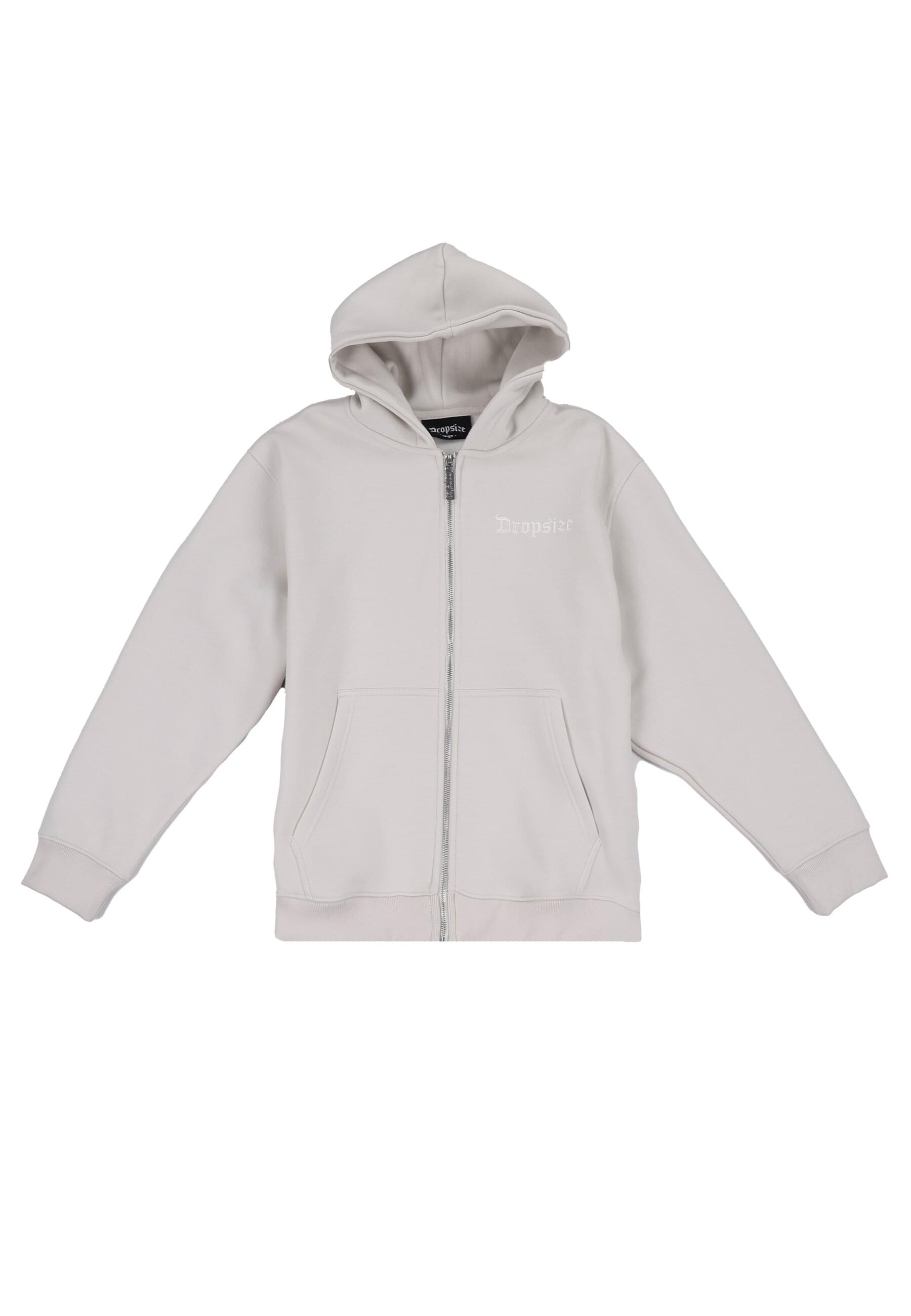 Dropsize Sweatjacke "Dropsize Dropsize REGULAR FIT ZIP-HOODIE" günstig online kaufen