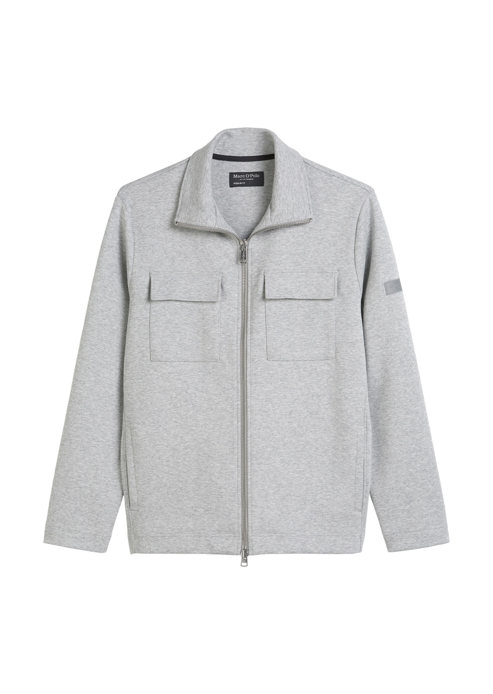Marc O'Polo Sweatjacke »in hochwertigem Scuba-Interlock-Sweat«