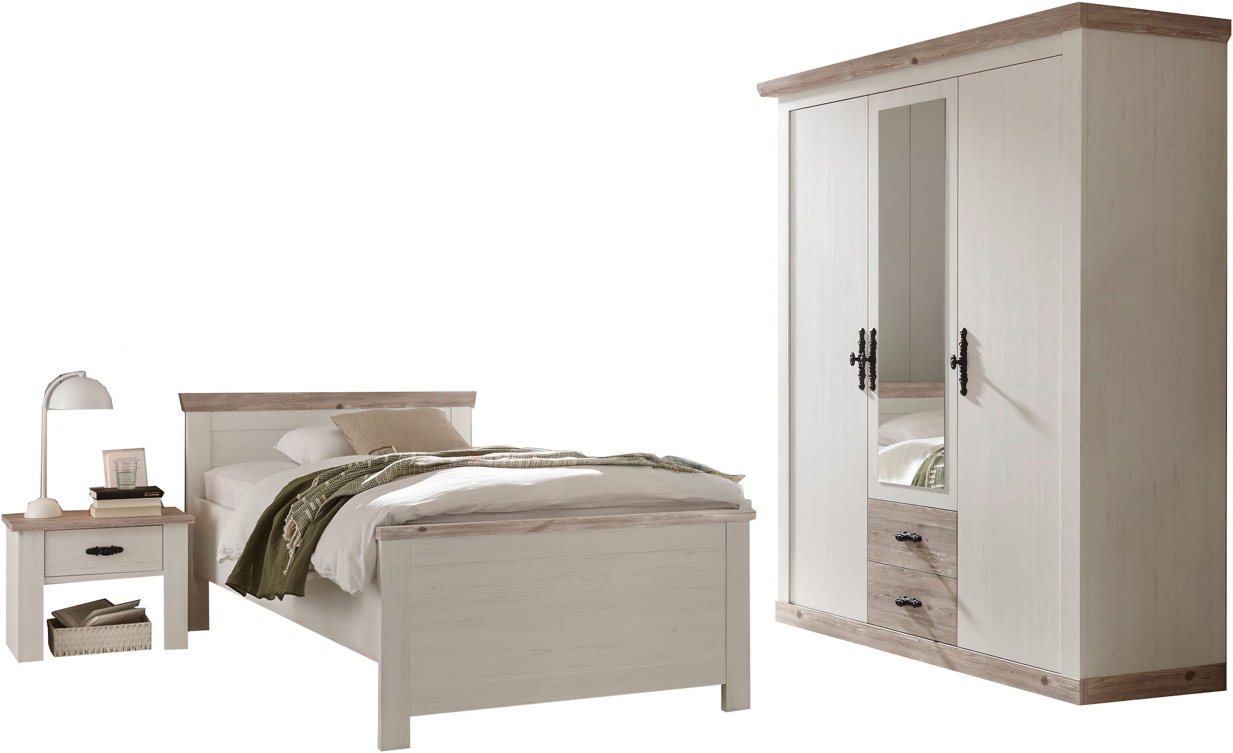 Home affaire Schlafzimmer-Set "Florenz" in 3 verschiedenen Ausführungen
