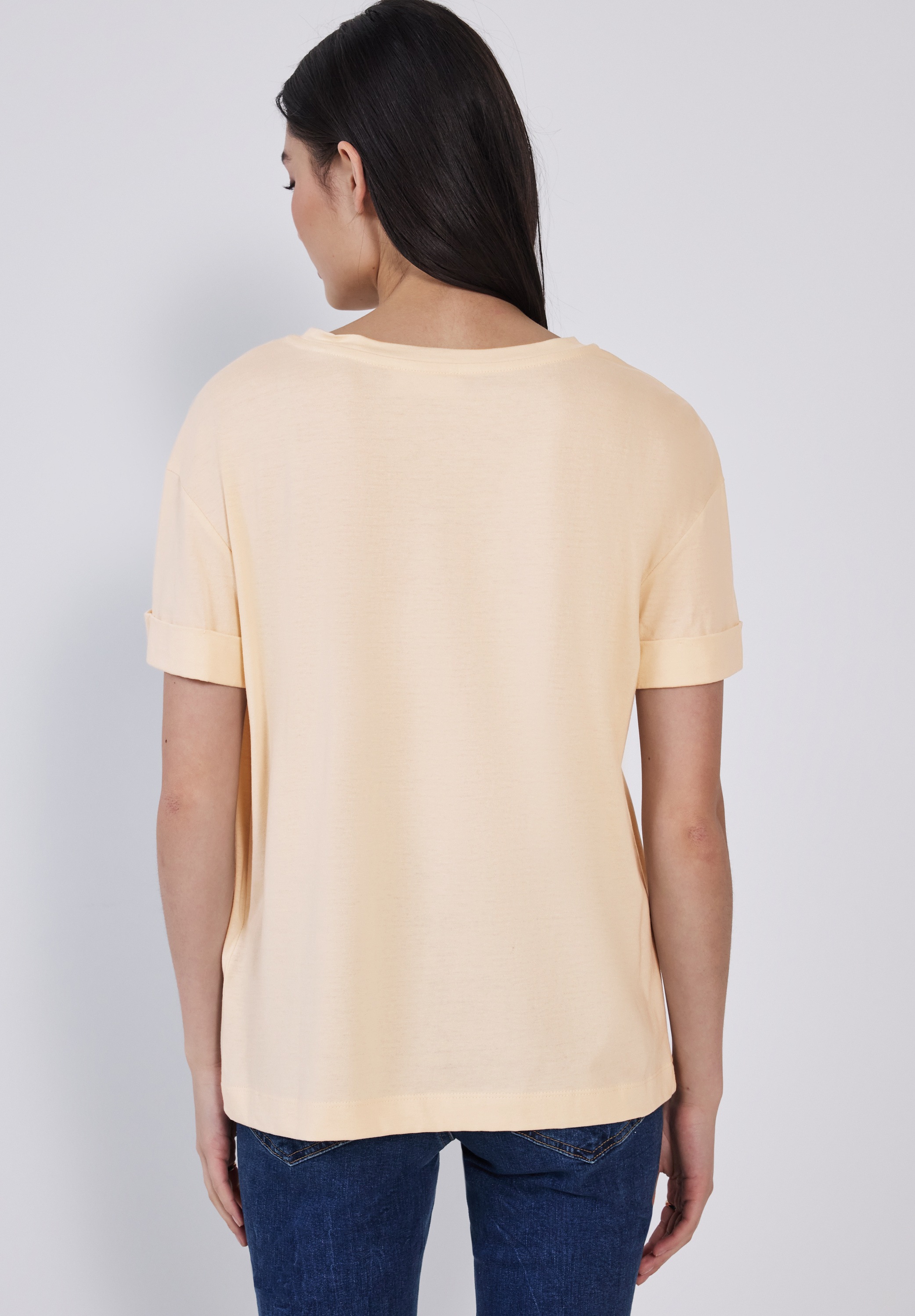 STREET ONE STUDIO T-Shirt, im soften Baumwoll-Mix