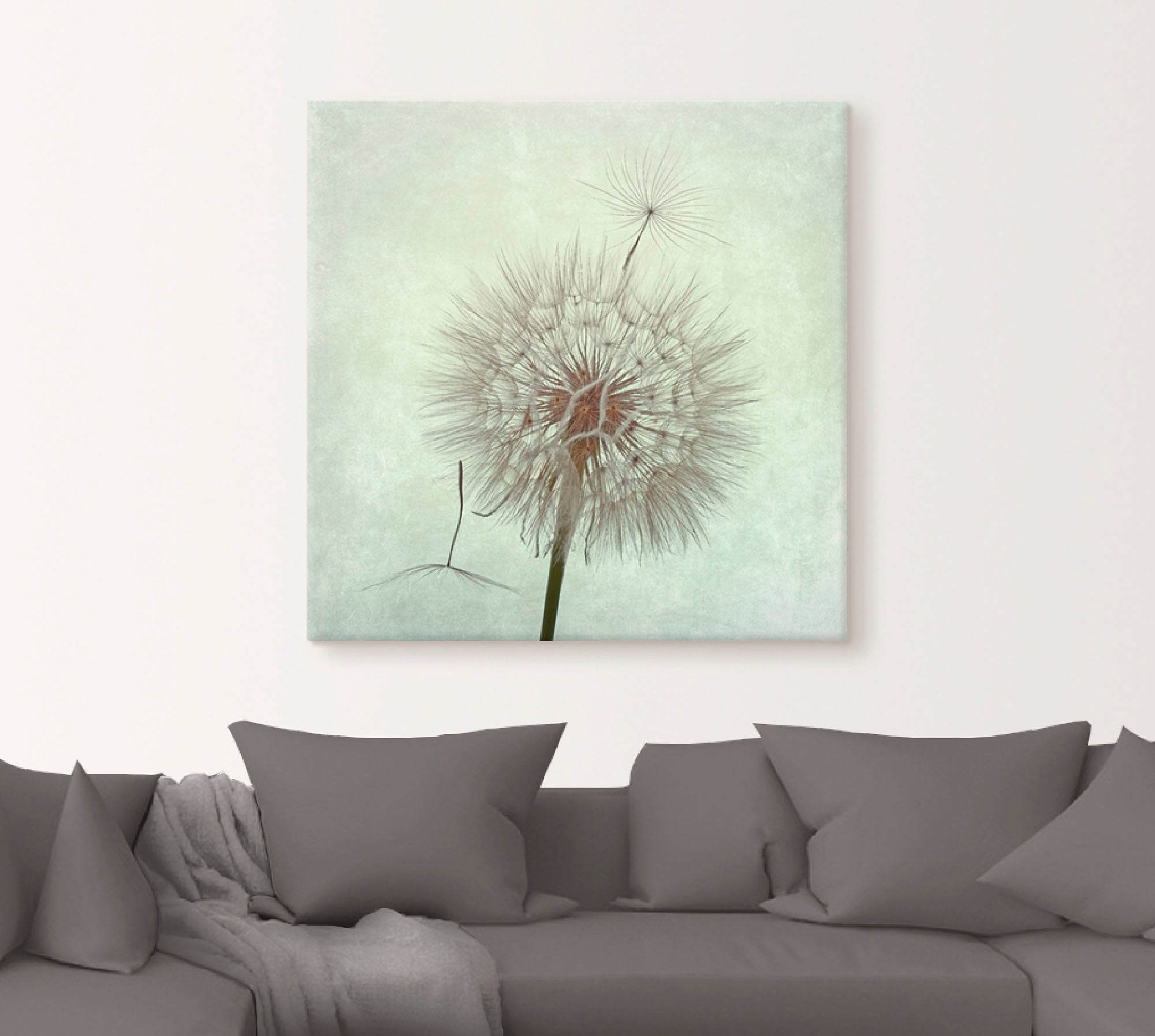 Artland Wandbild »Pusteblume II«, Blumen, (1 St.), als Leinwandbild, Poster, Wandaufkleber in verschied. Größen