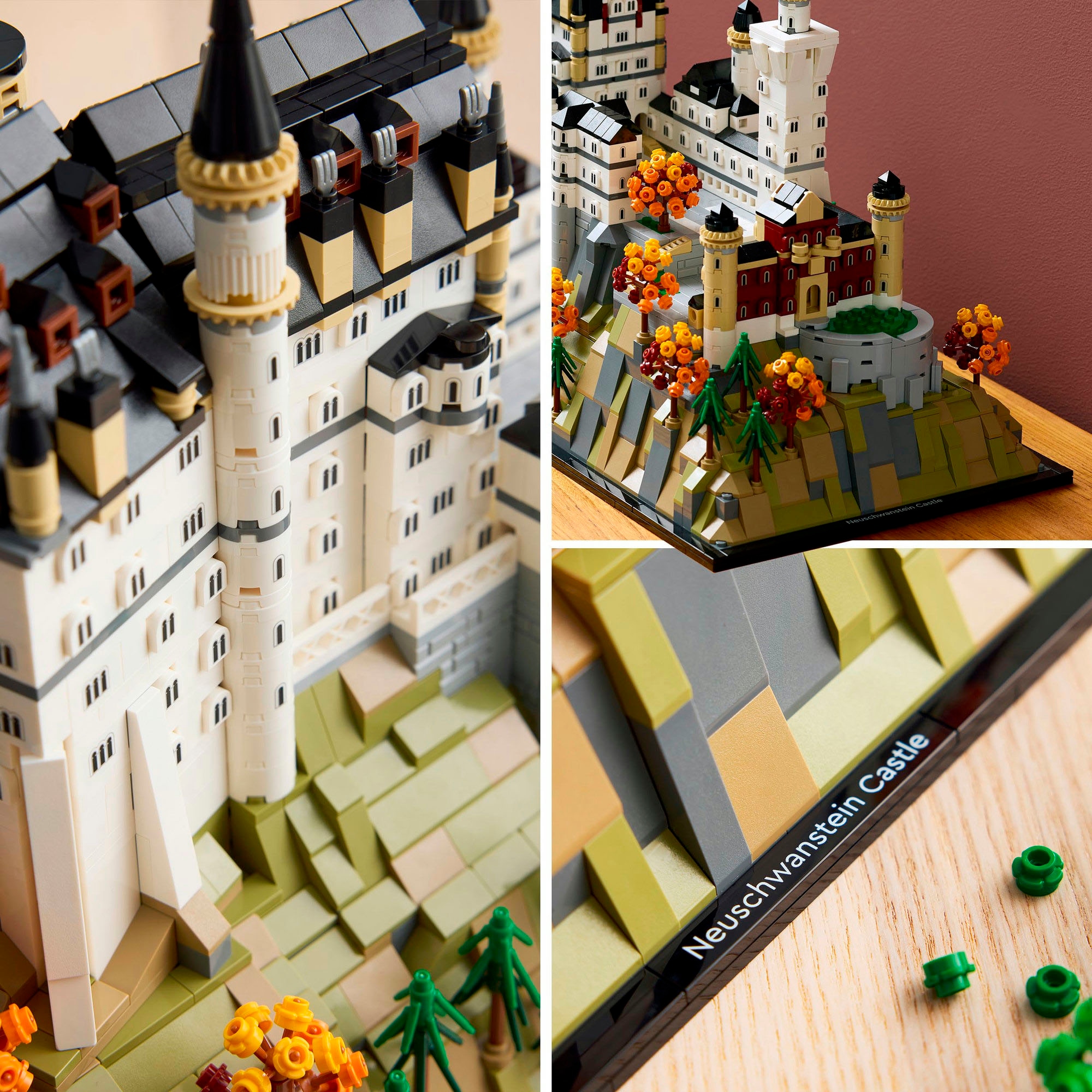 LEGO® Konstruktionsspielsteine »Schloss Neuschwanstein (21063), LEGO LEGO Architecture«, (3455 St.), Made in Europe