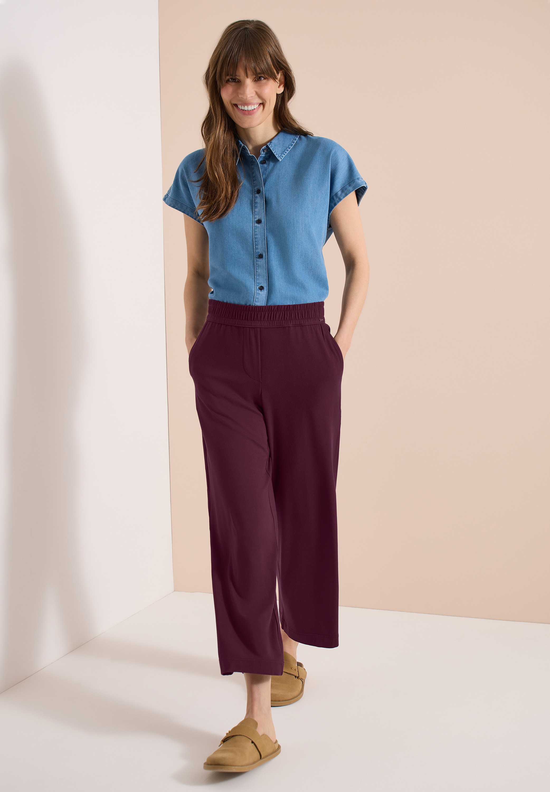 Cecil 7/8-Hose  mit Wide Legs