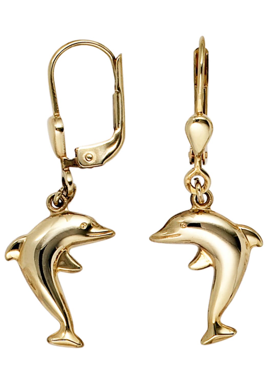 JOBO Paar Ohrhänger »Delfin«, 333 Gold