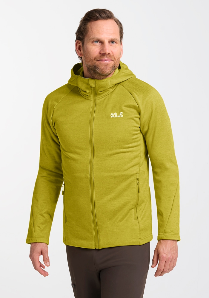 Jack Wolfskin Fleecejacke "PEAK DISTRICT HOODED FZ M", mit Kapuze günstig online kaufen