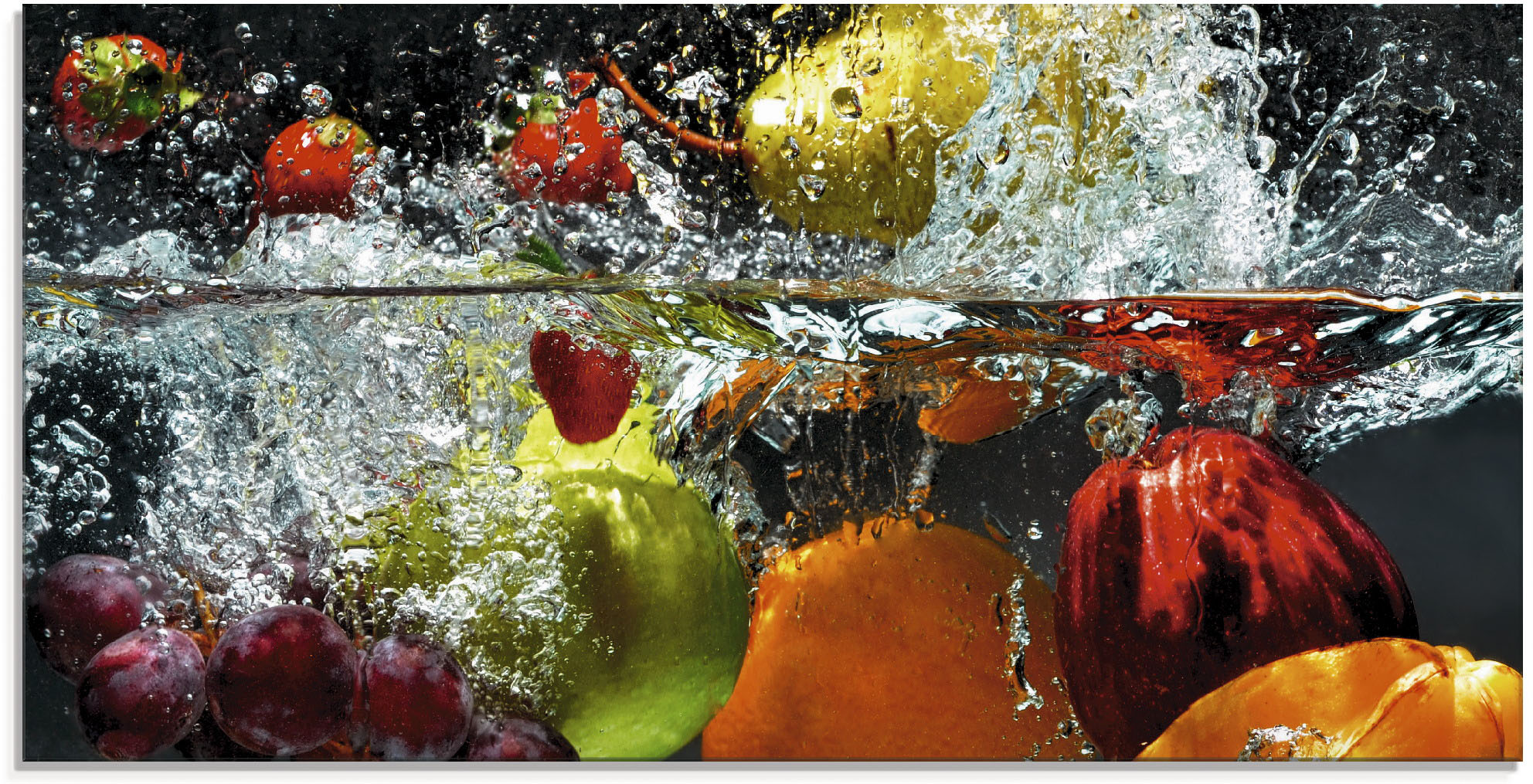 Artland 1100000002199 "Spritzendes Obst auf dem Wasser" Lebensmittel 1 Stk. tlg. in verschiedenen Größen